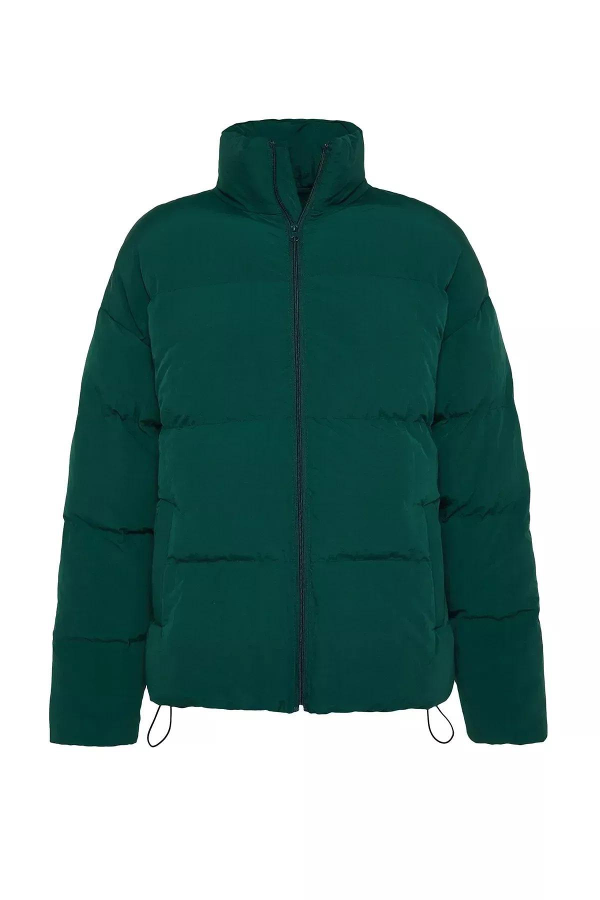 Green Puffer Jacket, , large image number 4