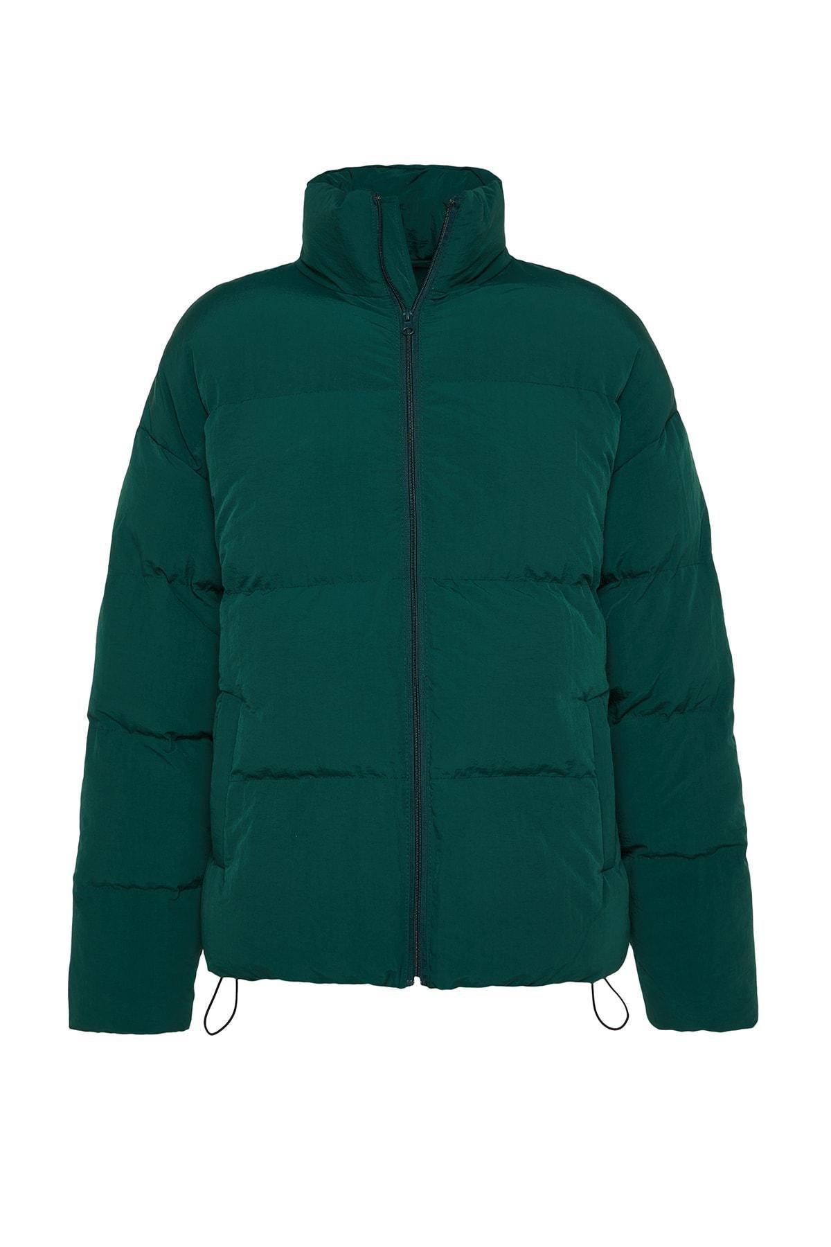 Green Puffer Jacket, , large image number 5