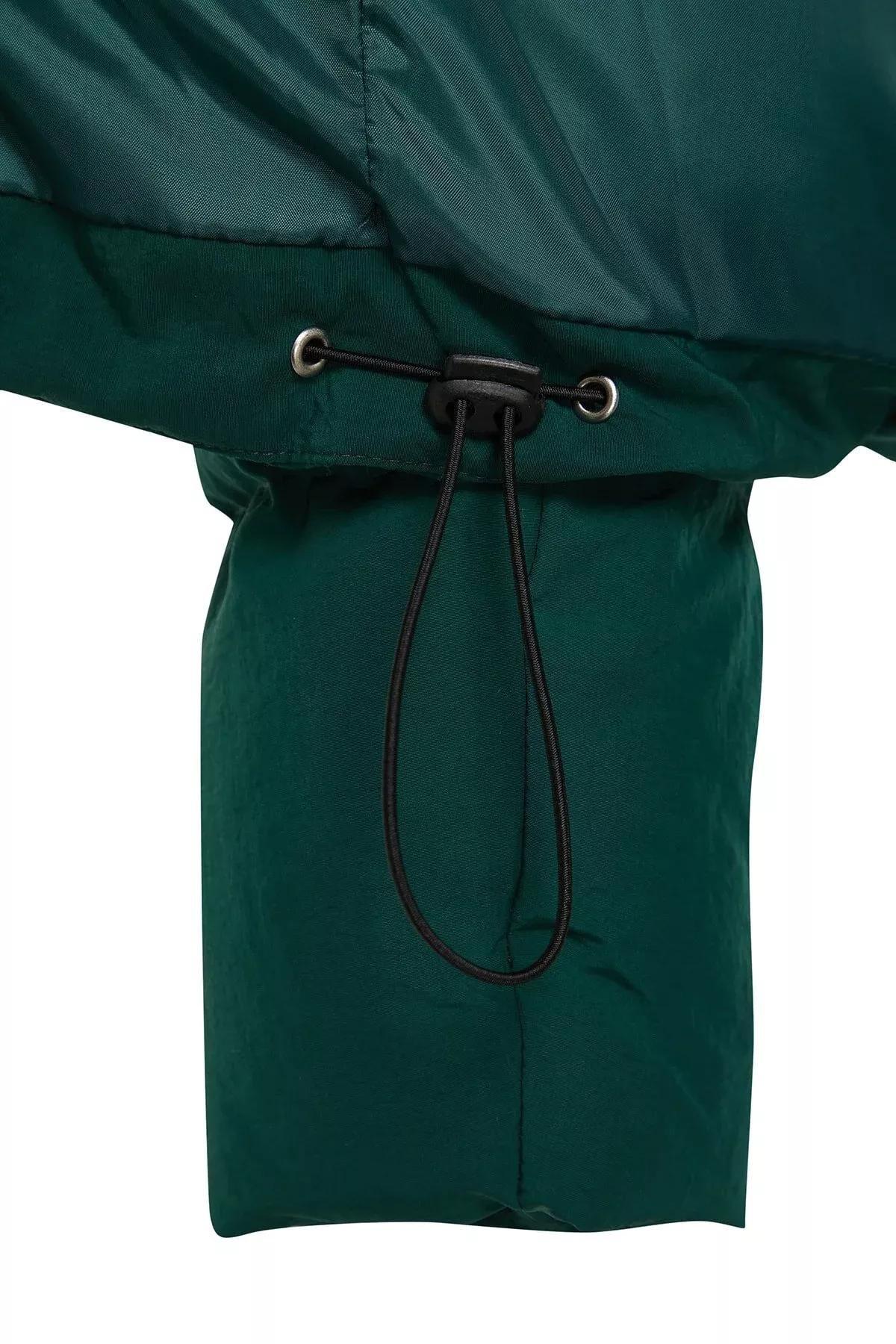 Green Puffer Jacket, , large image number 5