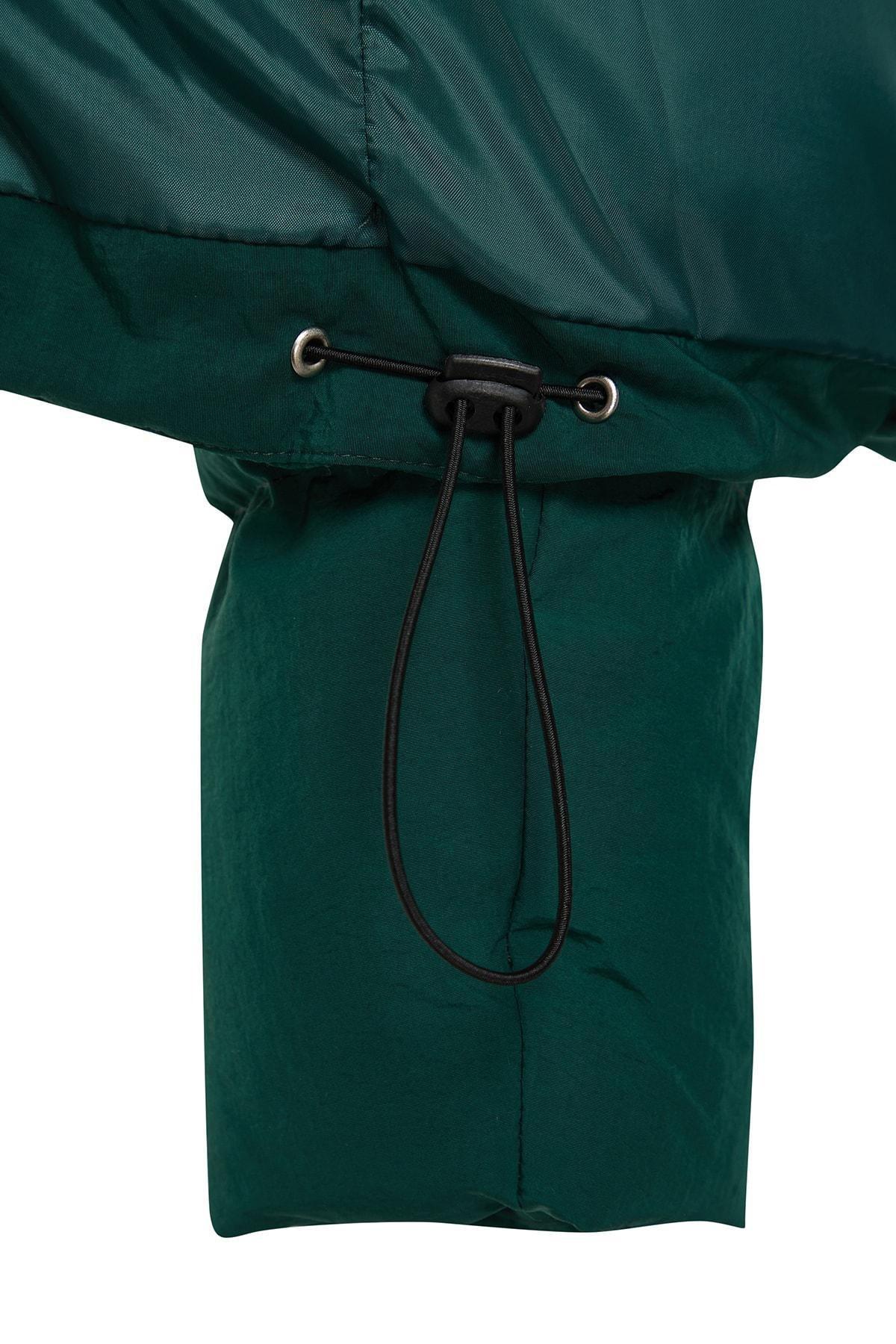 Green Puffer Jacket, , large image number 6