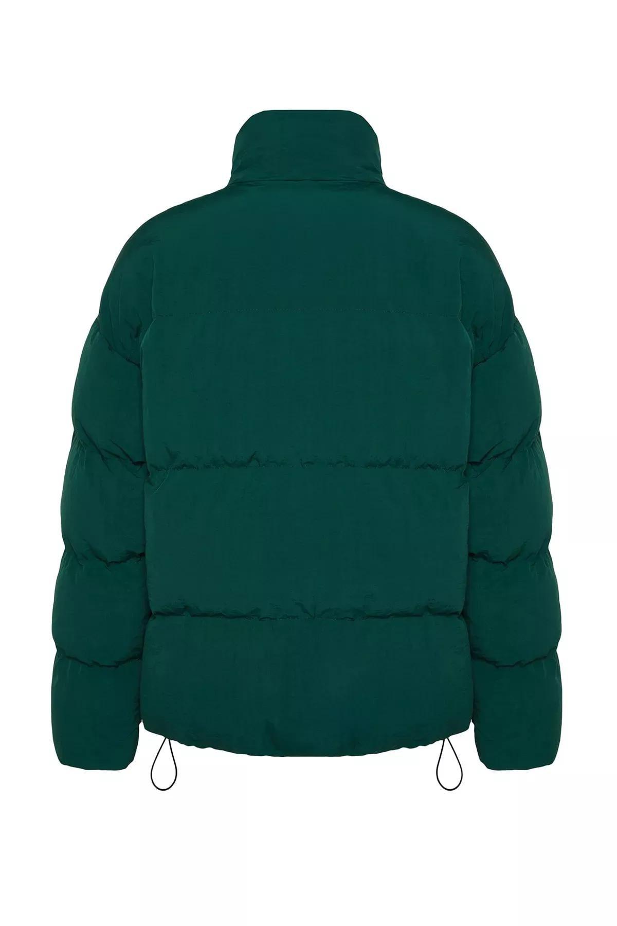 Green Puffer Jacket, , large image number 6