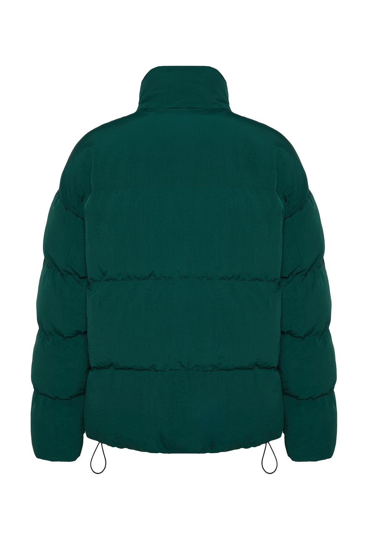 Green Puffer Jacket, , large image number 7