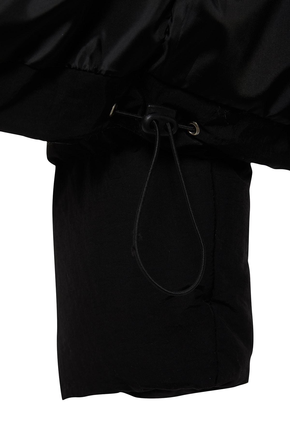 Black Puffer Jacket, , large image number 7