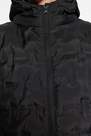 Trendyol - Black Hooded Textured Puffy Winter Coat