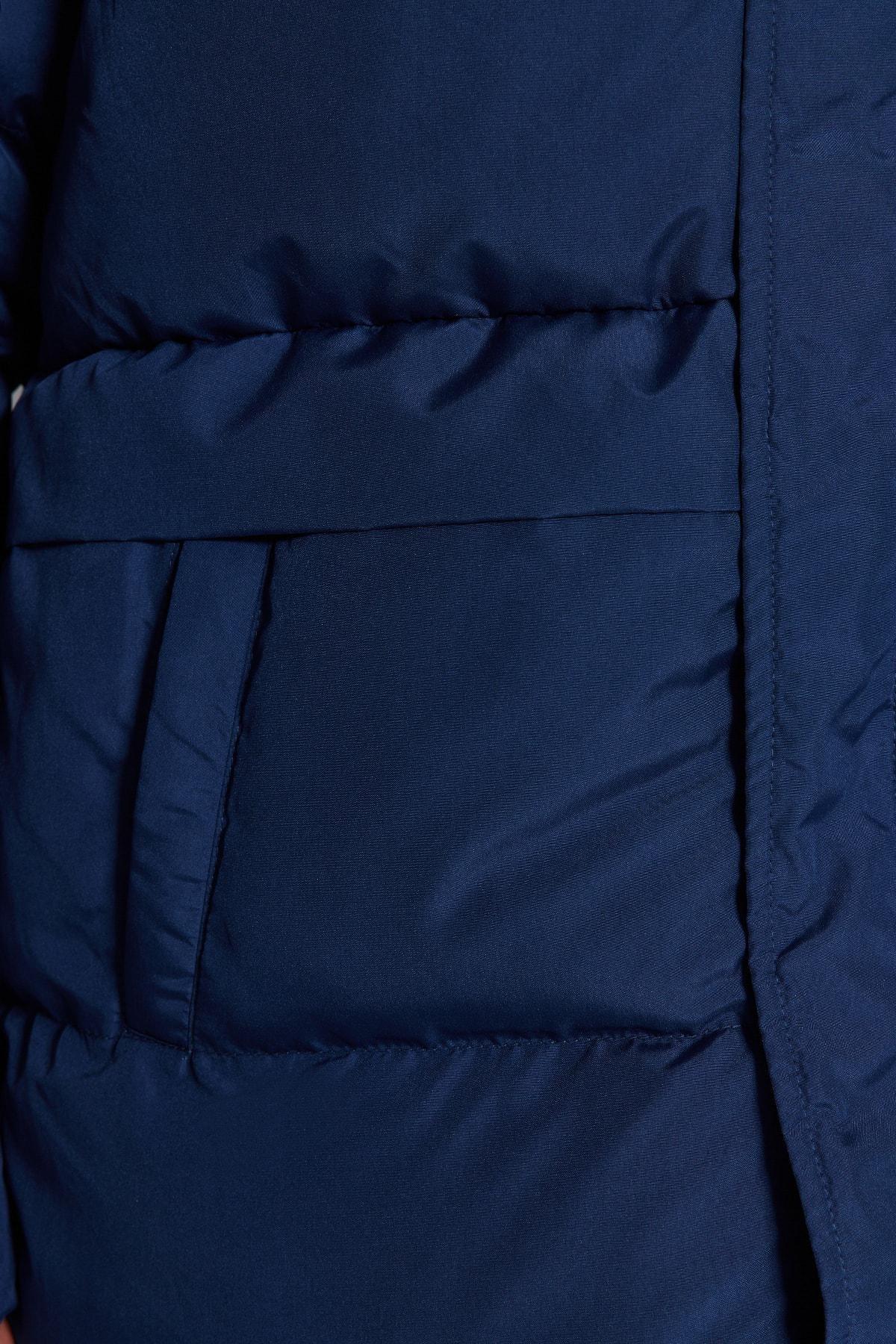 Navy Puffer Jacket, , large image number 5