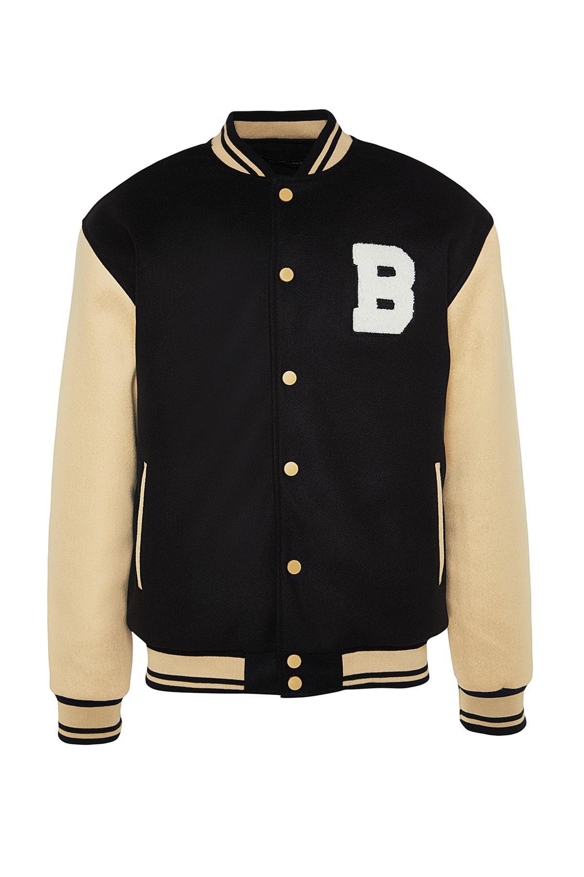Black Bomber Jacket, , large image number 5