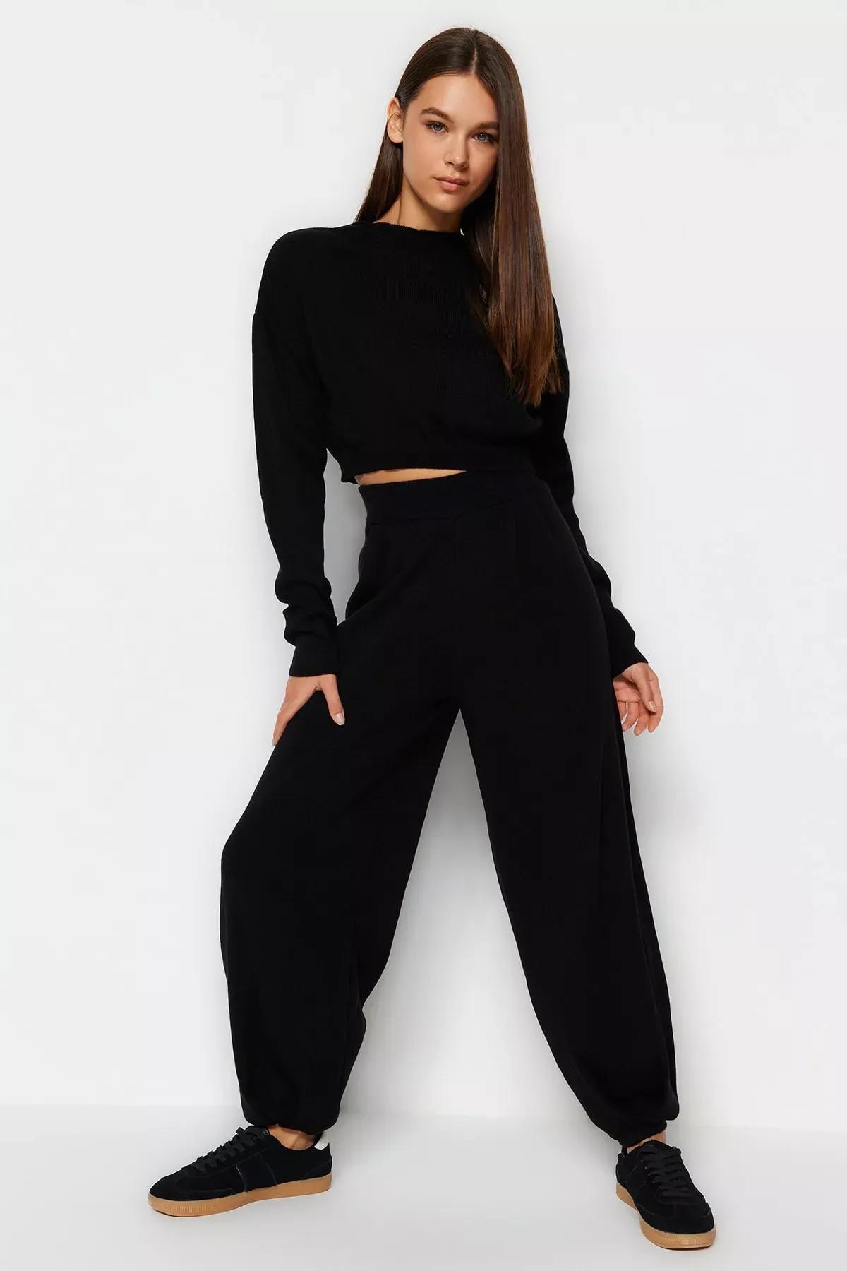 Black Regular Co-Ord Set, , large image number 0