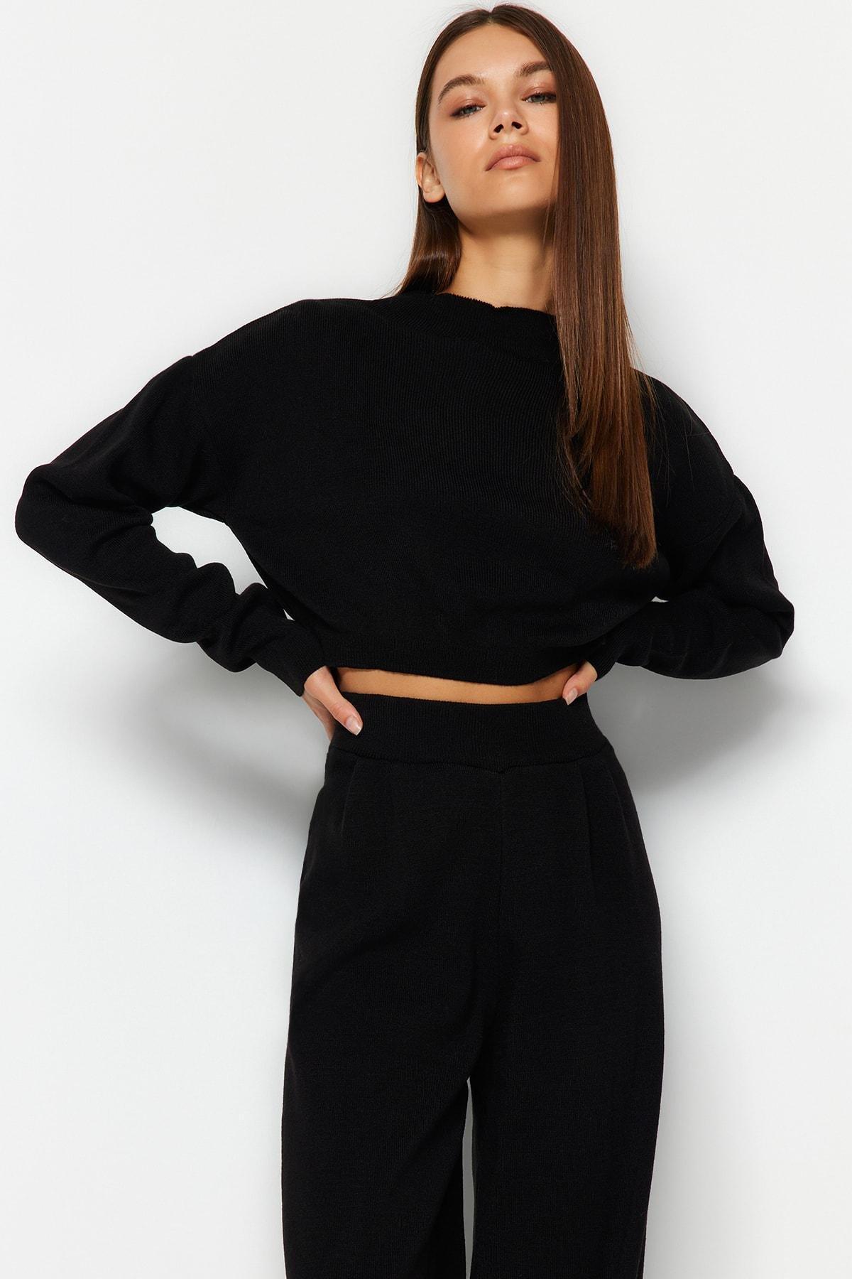 Black Regular Co-Ord Set, , large image number 1
