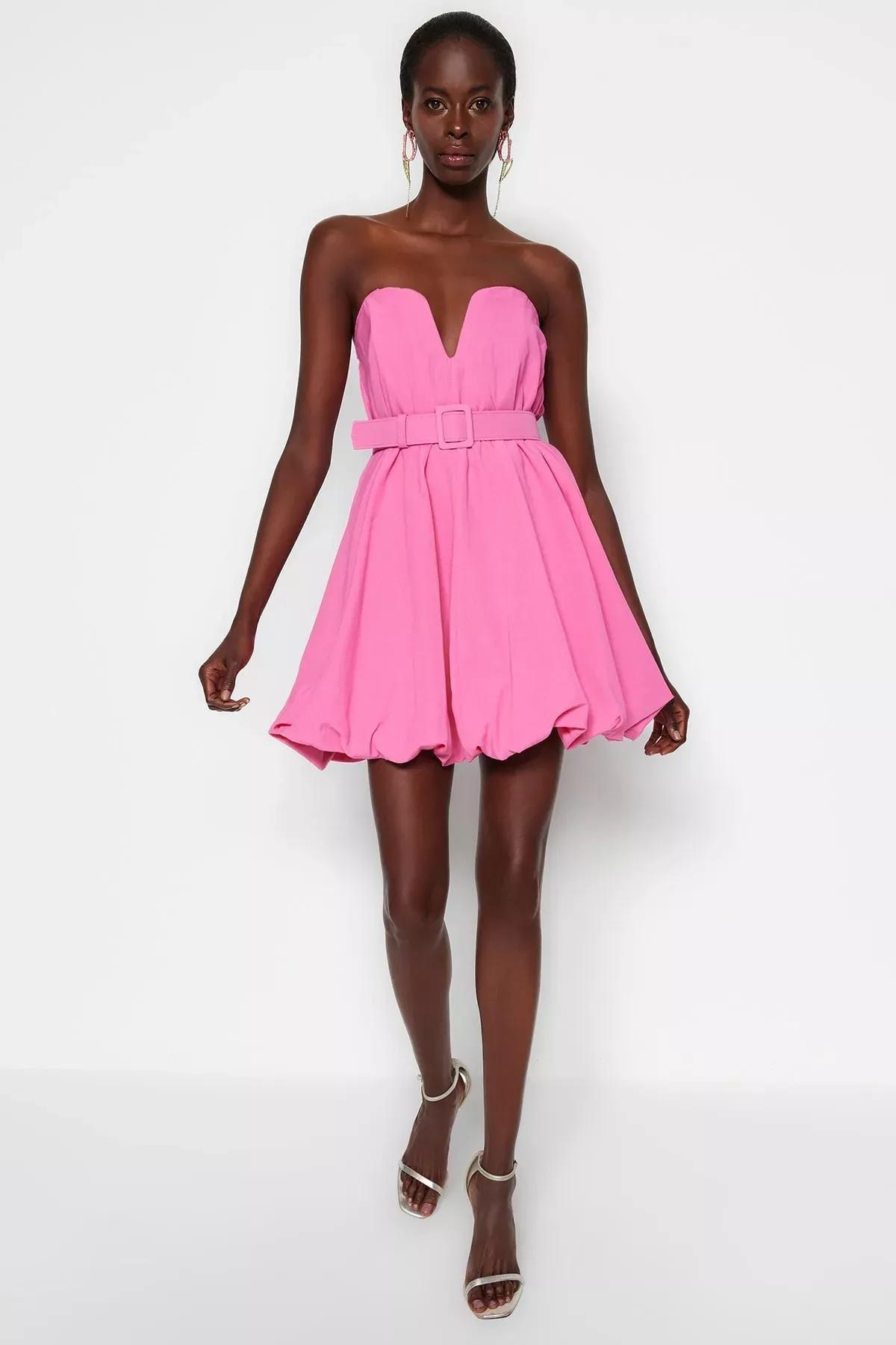 فستان سكيتر، وردي, Pink, large image number 0