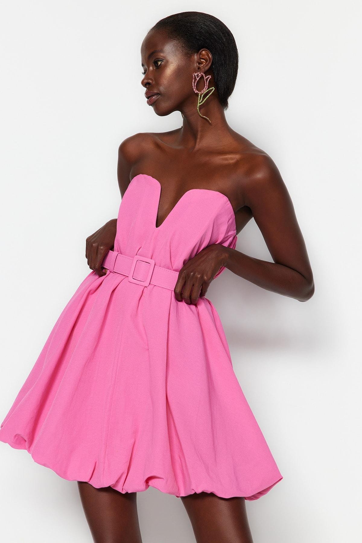 Pink Skater Dress, , large image number 2