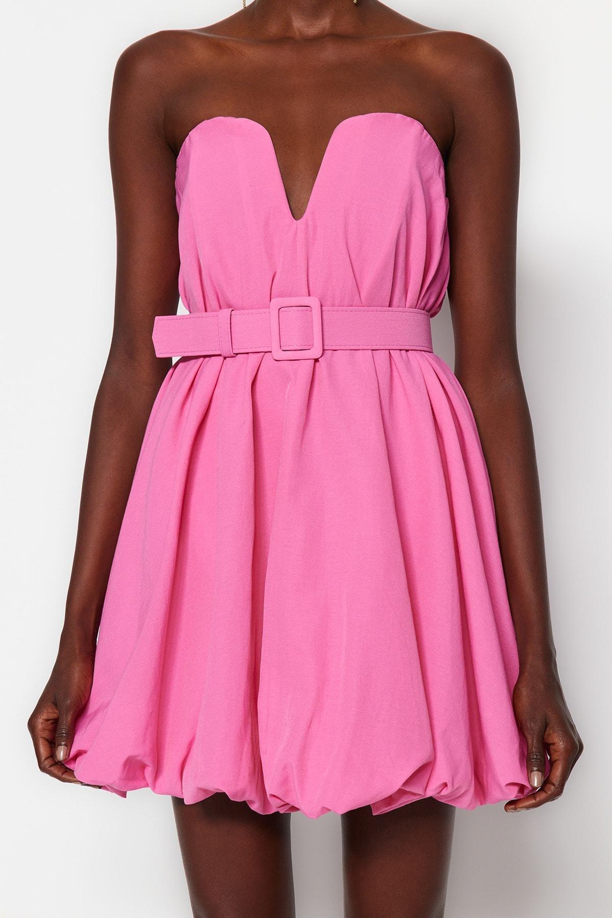 Pink Skater Dress, , large image number 3