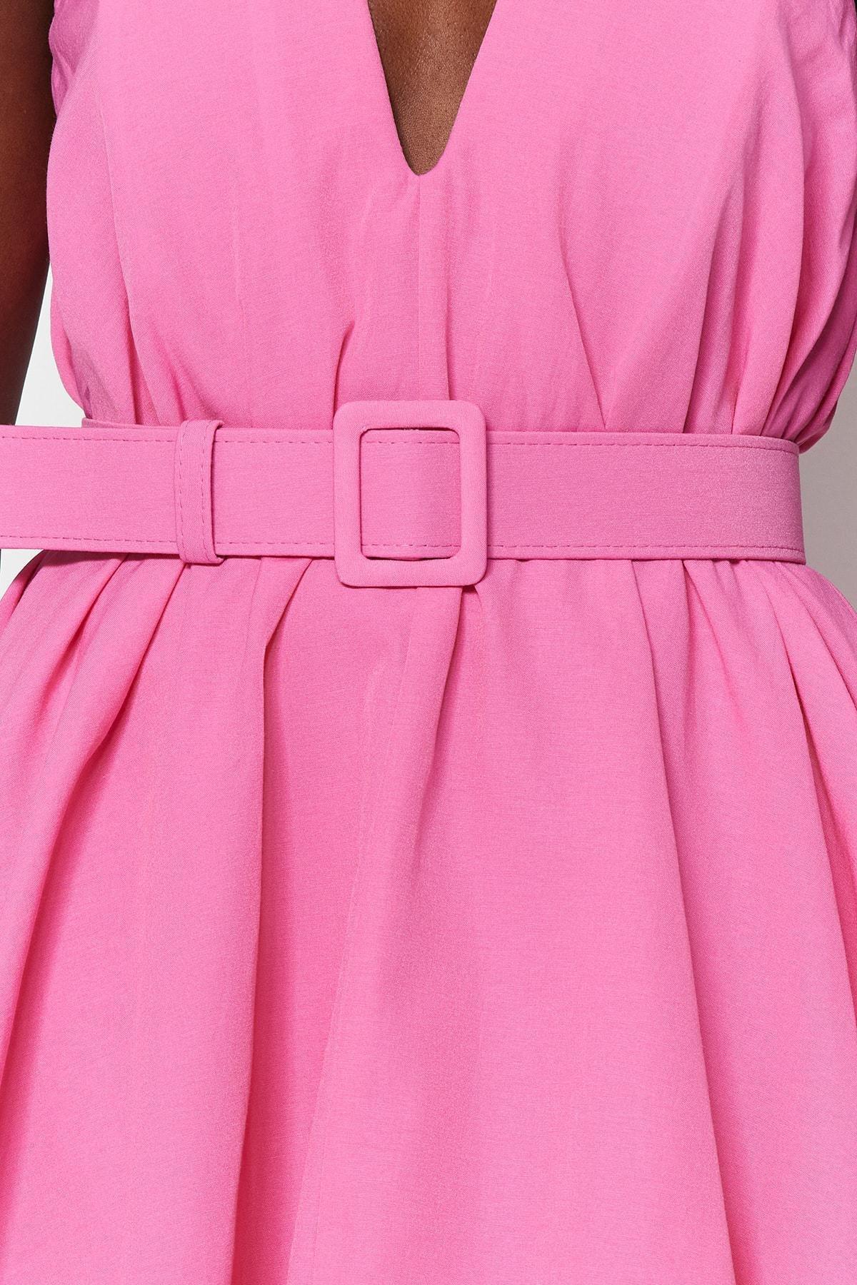 Pink Skater Dress, , large image number 4