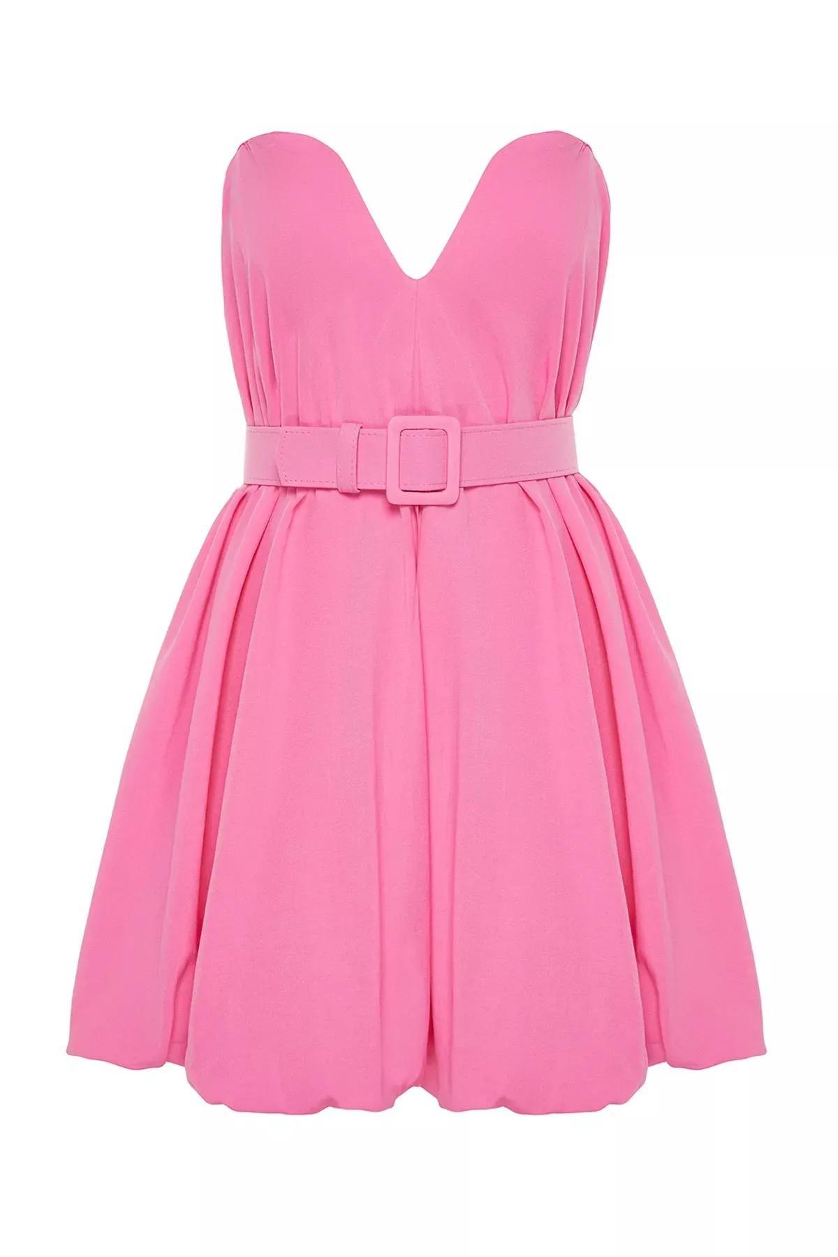 فستان سكيتر، وردي, Pink, large image number 5