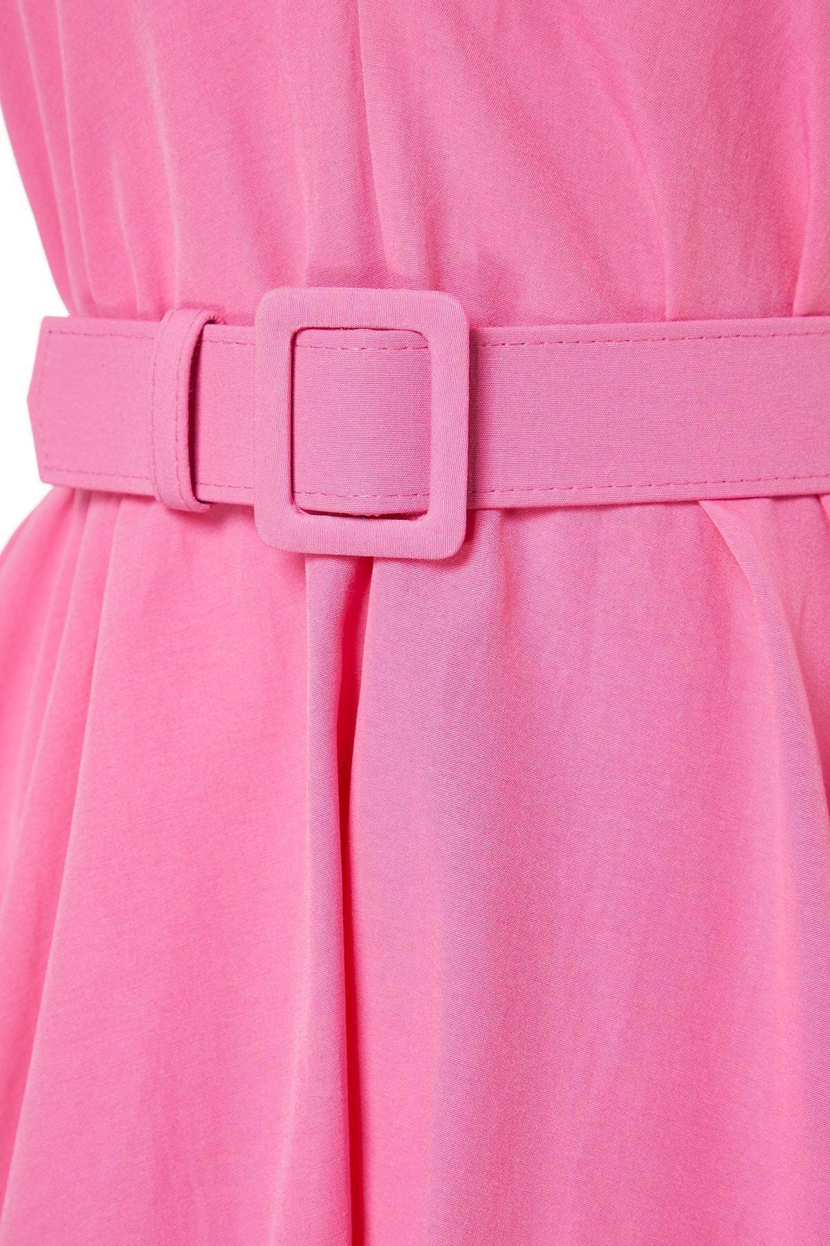 Pink Skater Dress, , large image number 6