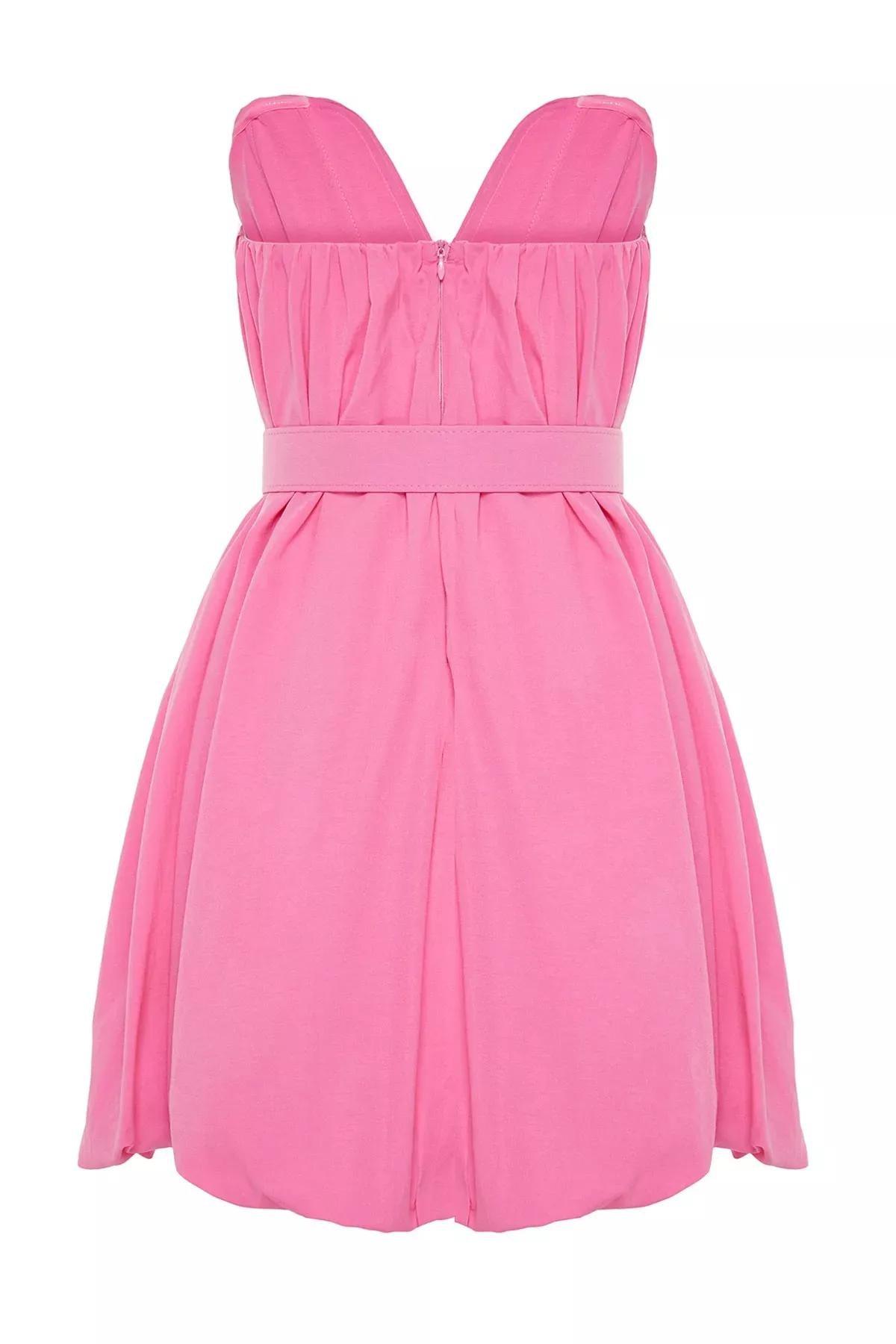 فستان سكيتر، وردي, Pink, large image number 7