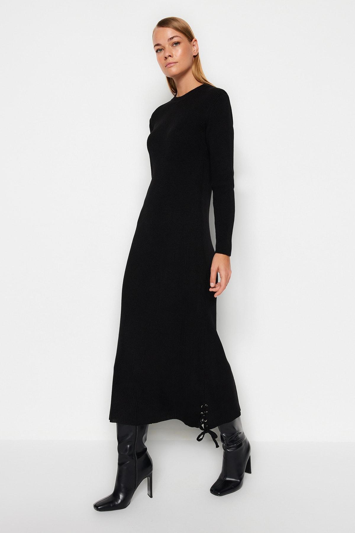 Black Shift Dress, , medium