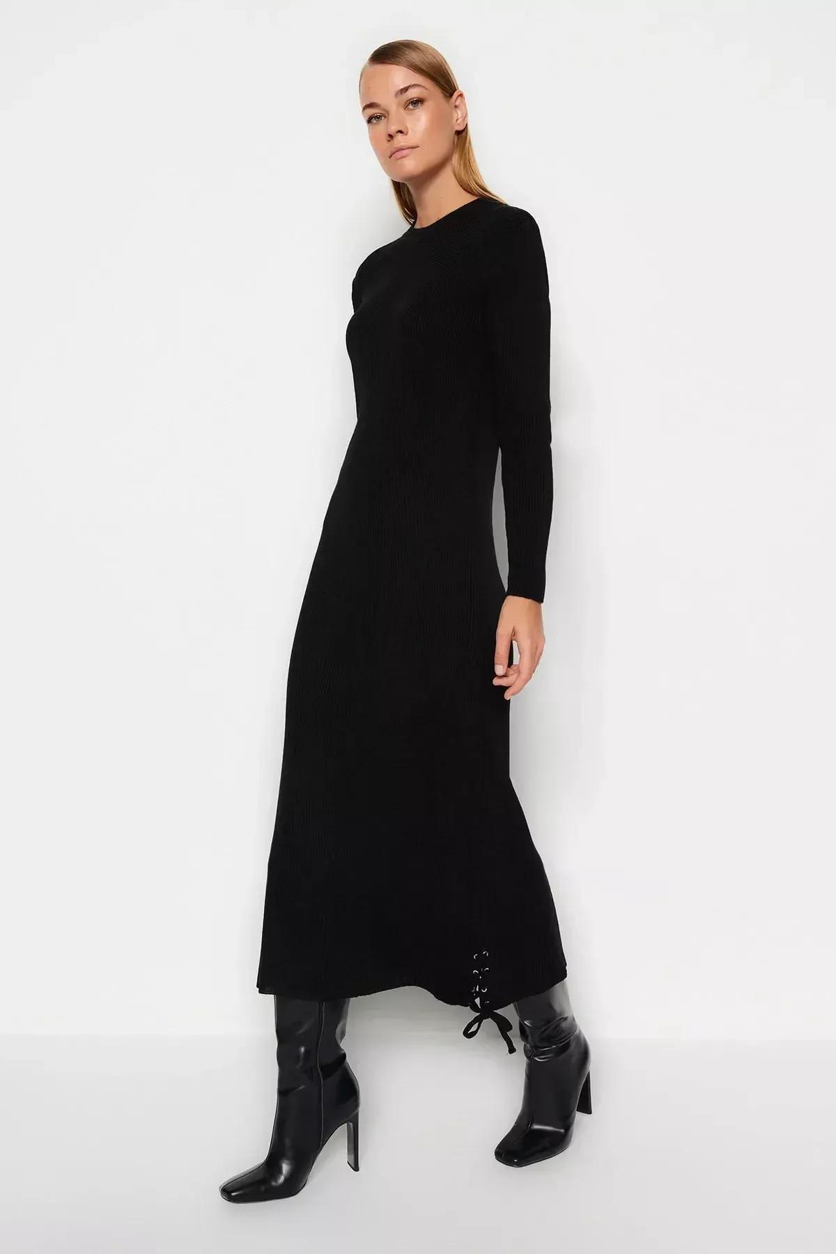 Black Shift Dress, , medium