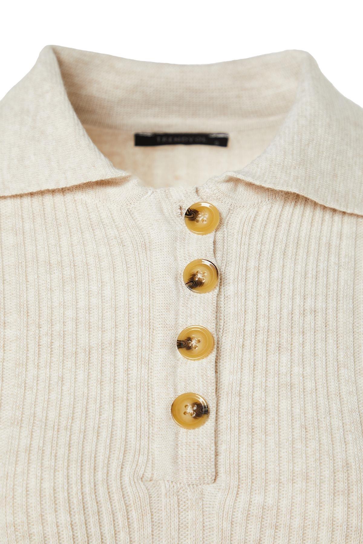 Beige Shift Dress, , large image number 6