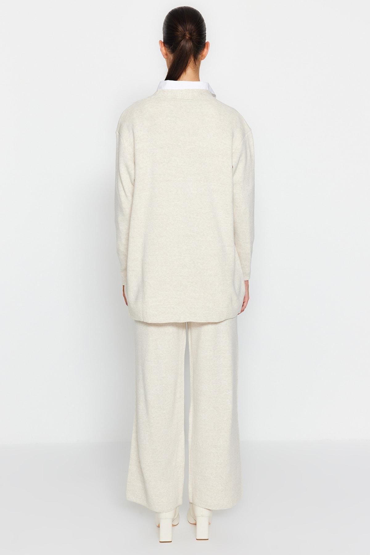 Cream Regular Co-Ord Set, , large image number 6