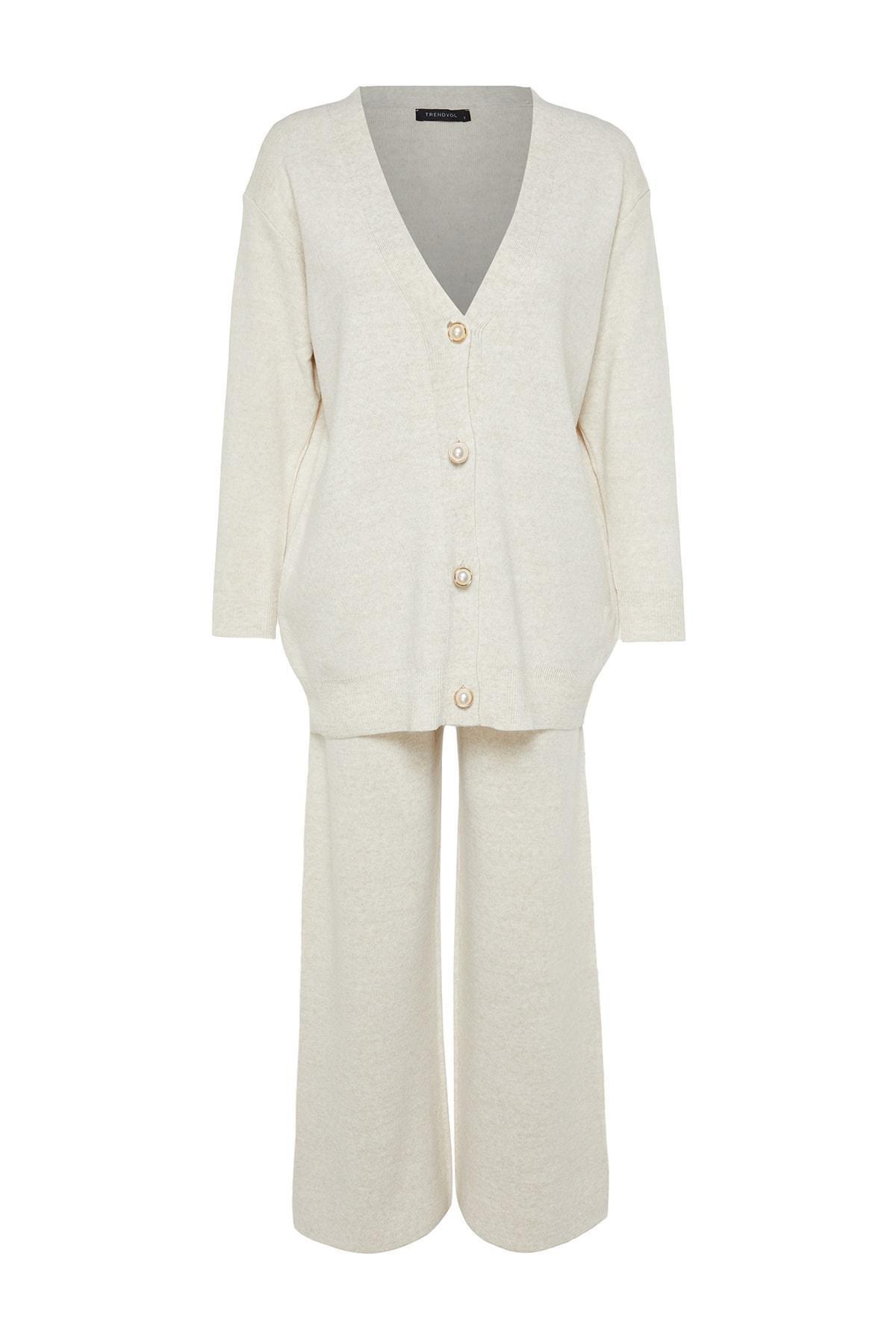 Cream Regular Co-Ord Set, , large image number 7