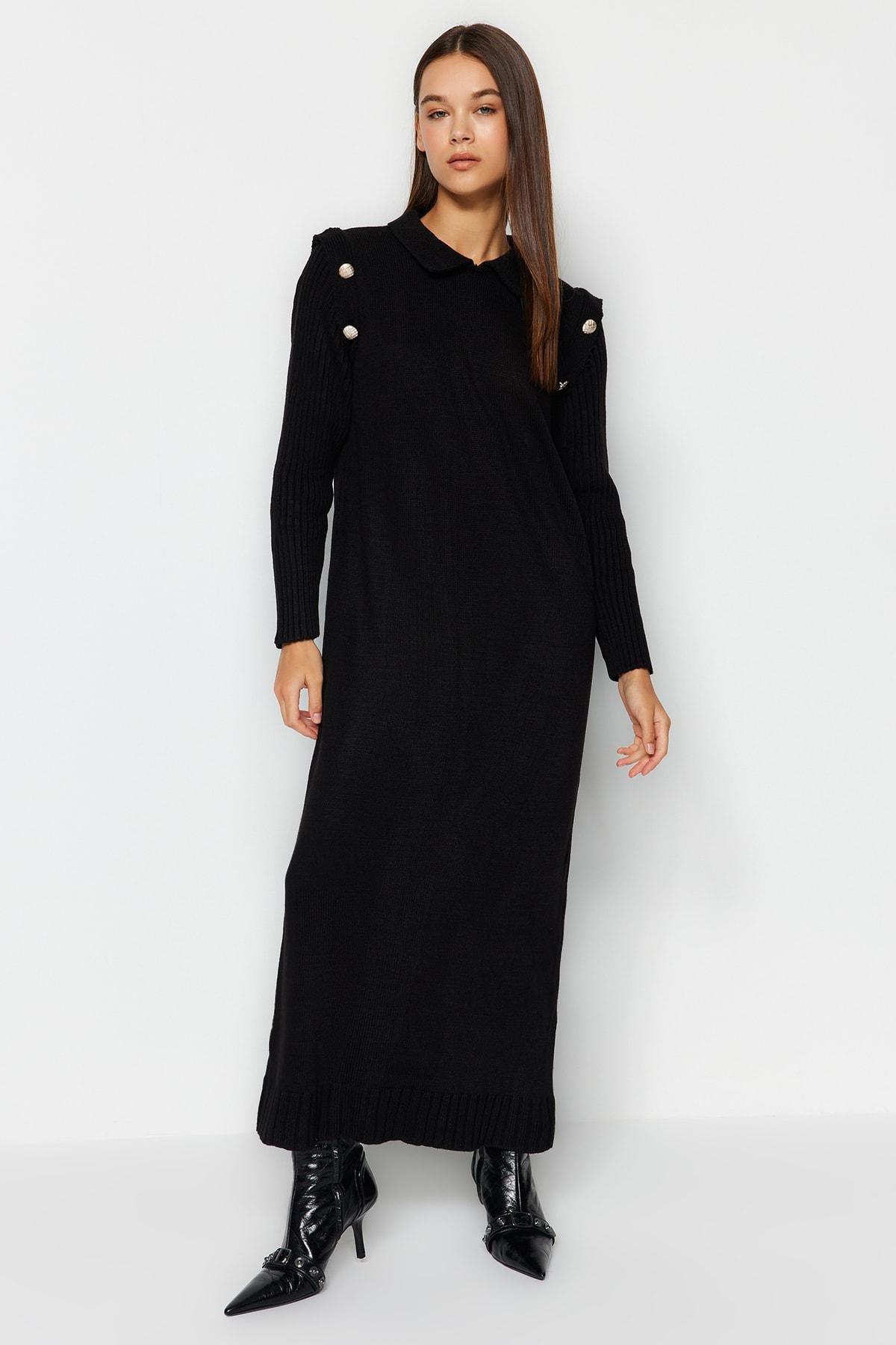 Black Shift Dress, , large image number 0