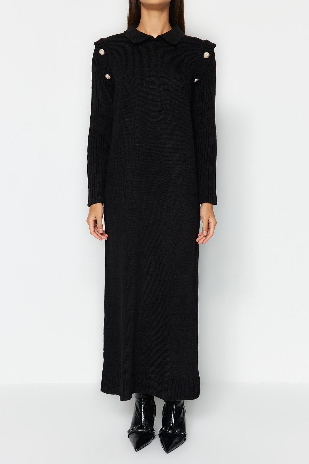Black Shift Dress, , large image number 2