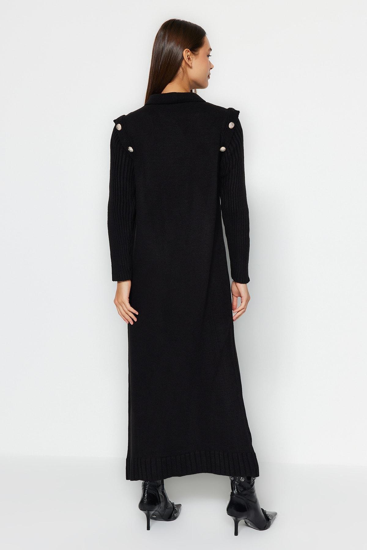 Black Shift Dress, , large image number 4