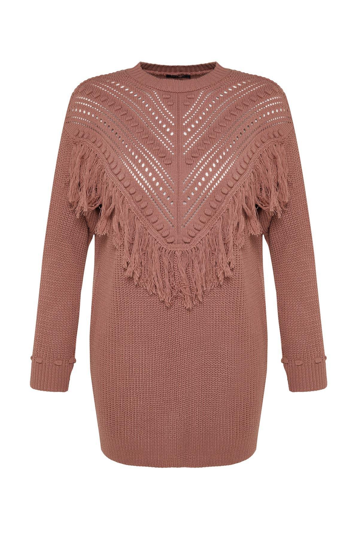 Pink Relaxed Sweater, Dried rose, large image number 3