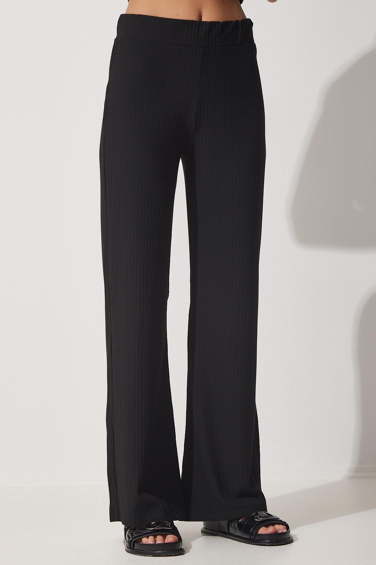 طقم متناسق سادة، أسود, BLACK, large image number 3