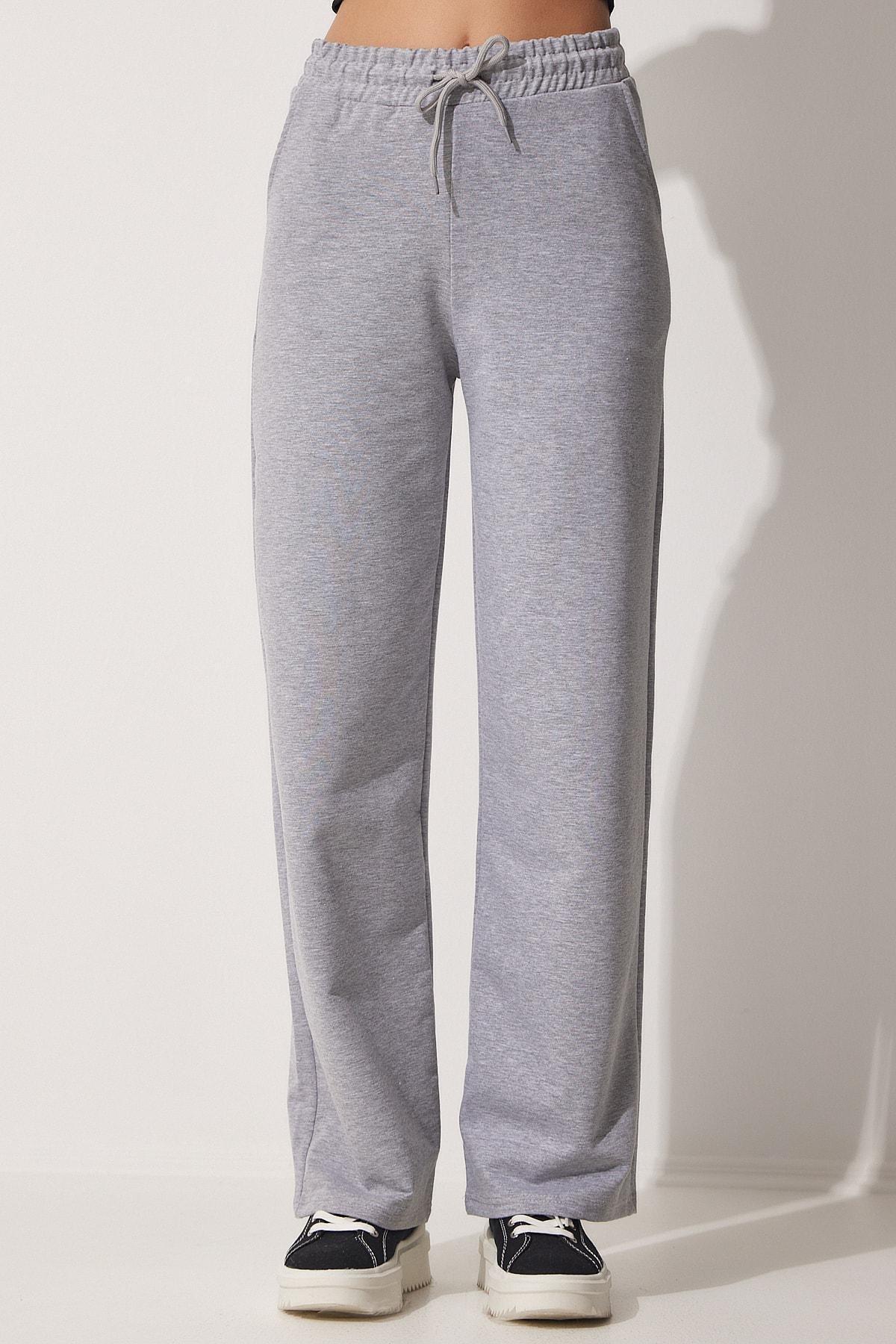 Gray Relaxed Sweatpants, , large image number 2