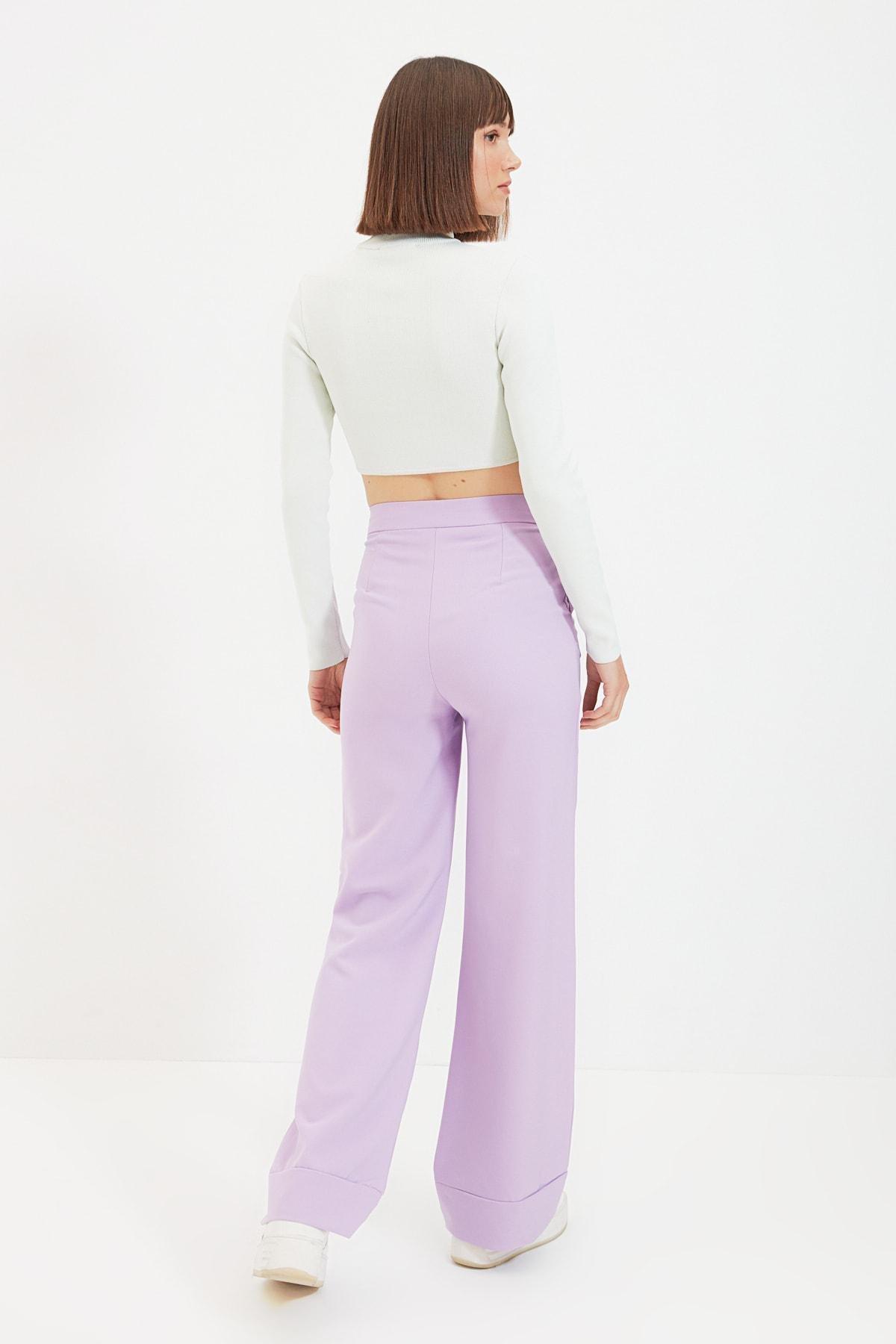 Purple Wide Leg Pant, , large image number 4