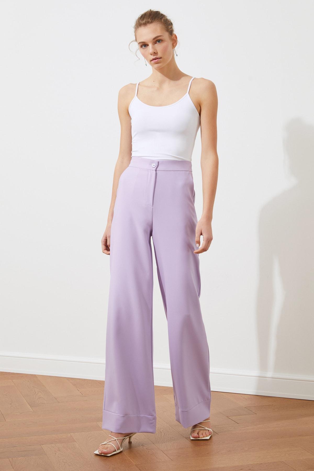 Purple Wide Leg Pant, , large image number 5