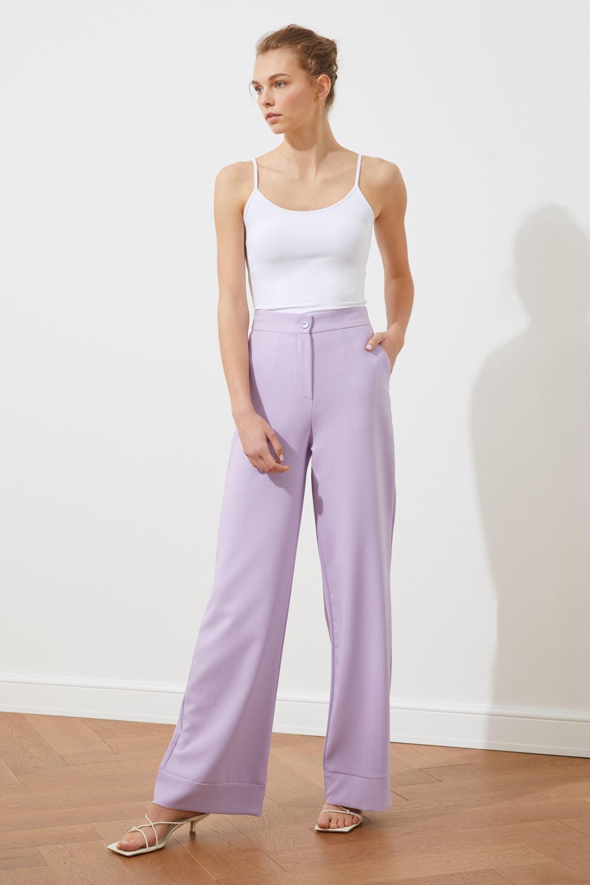 Purple Wide Leg Pant, , large image number 6