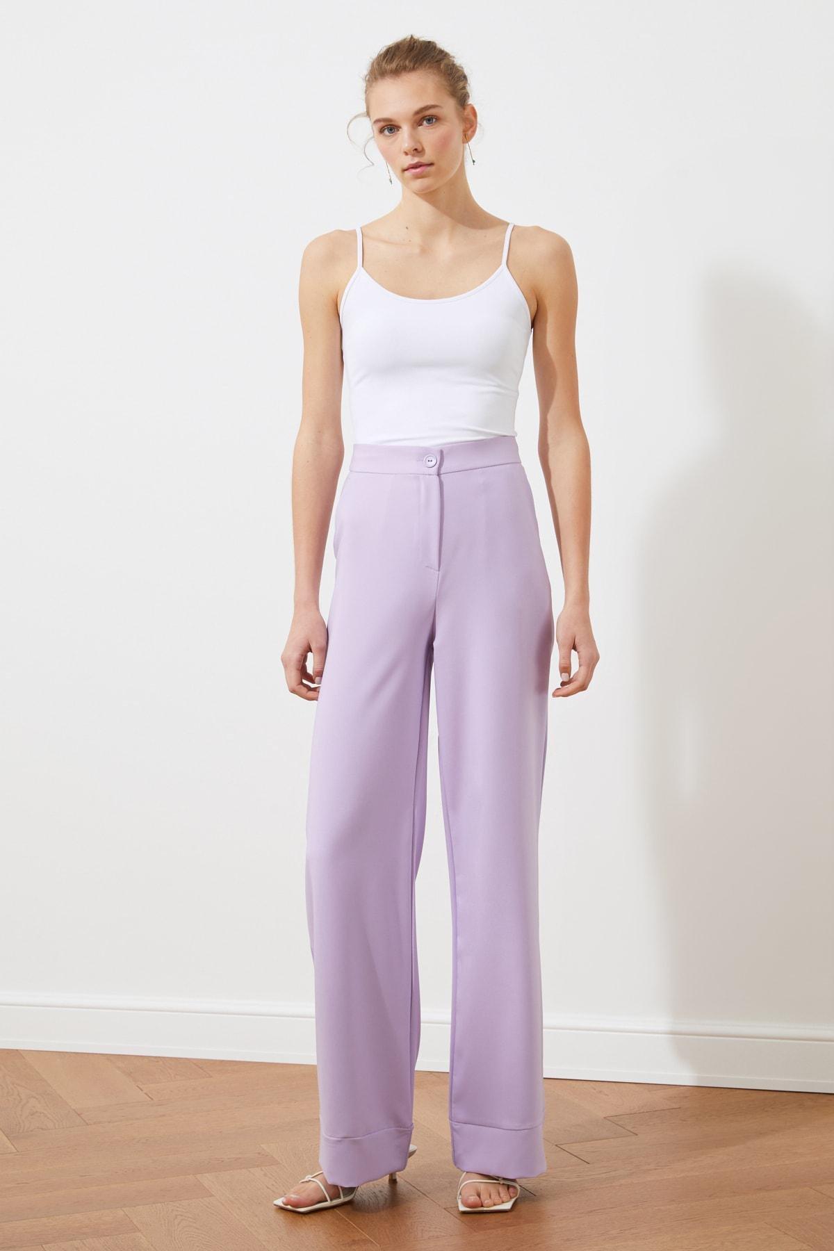Purple Wide Leg Pant, , large image number 7