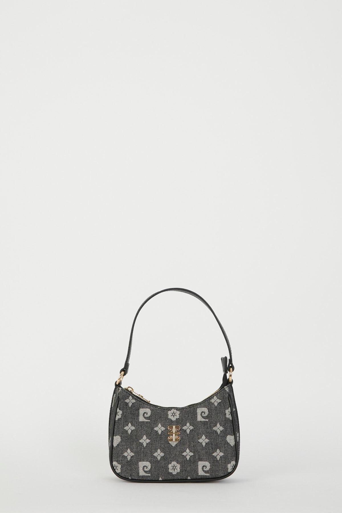 Black Jeans Shoulder Bag, C101_6588, large image number 1