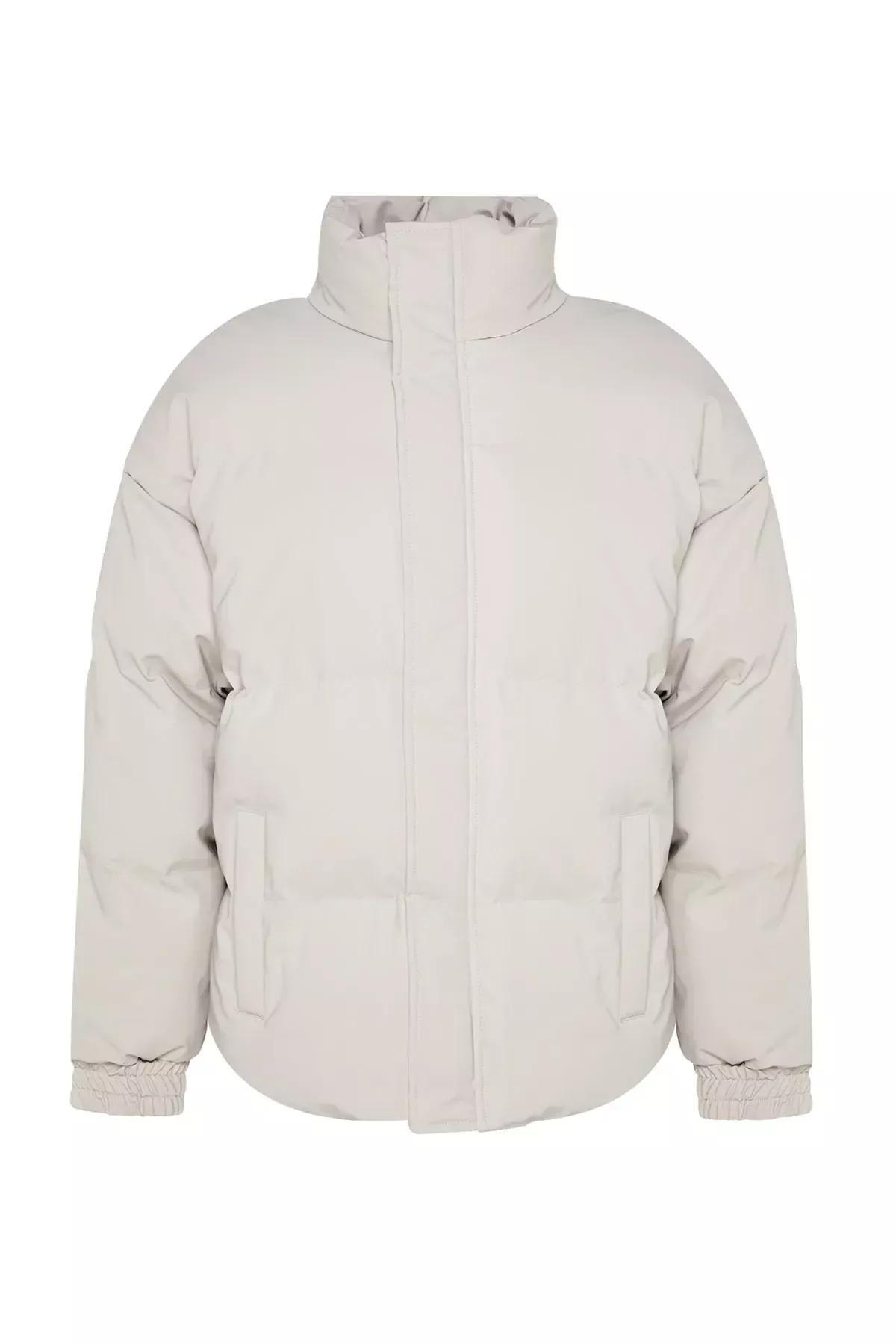 Grey Puffer Jacket, Rock, large image number 5