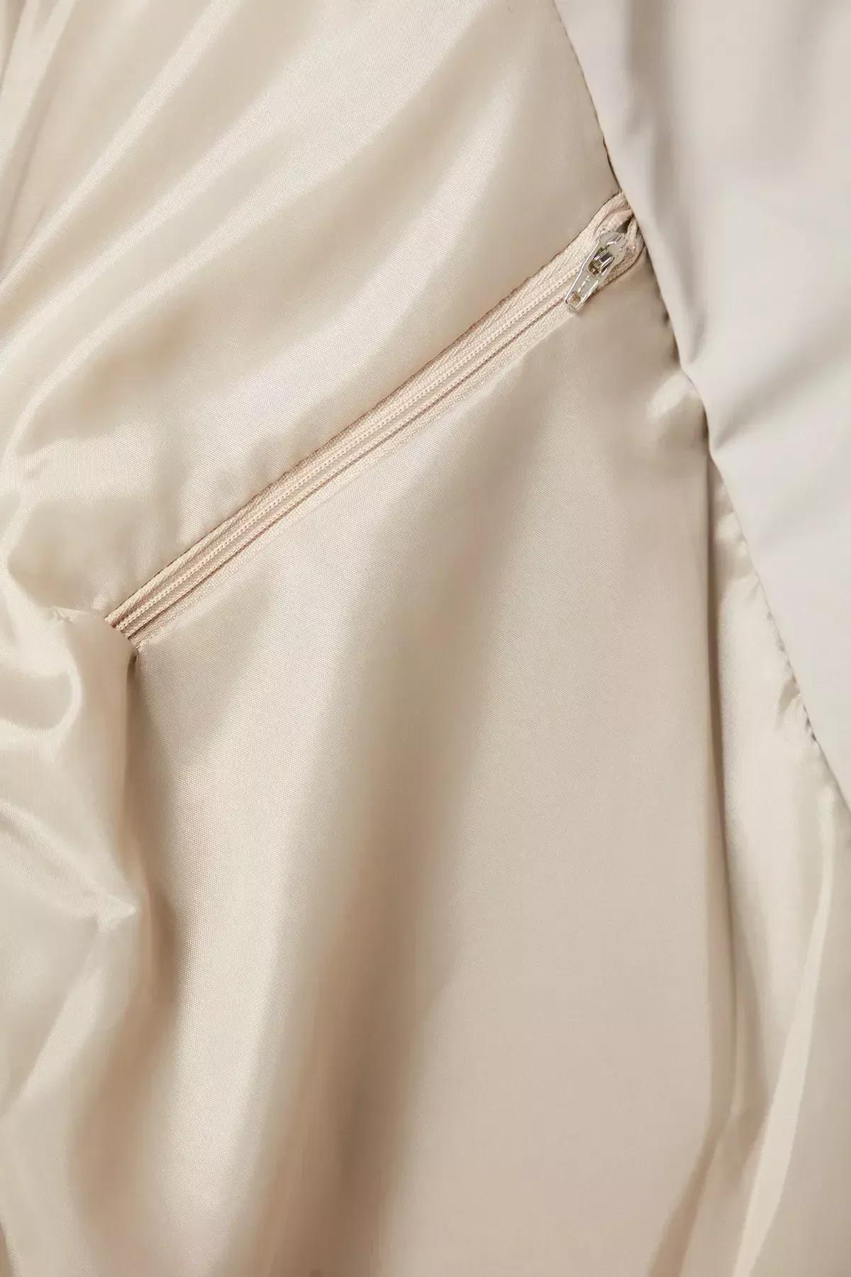 Grey Puffer Jacket, Rock, large image number 6