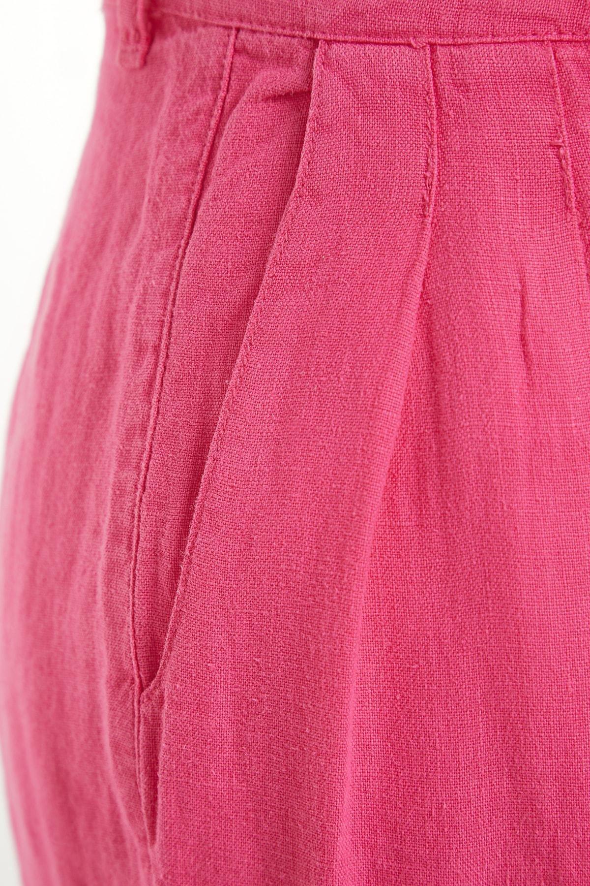 Pink Wide Leg Jeans, , large image number 6