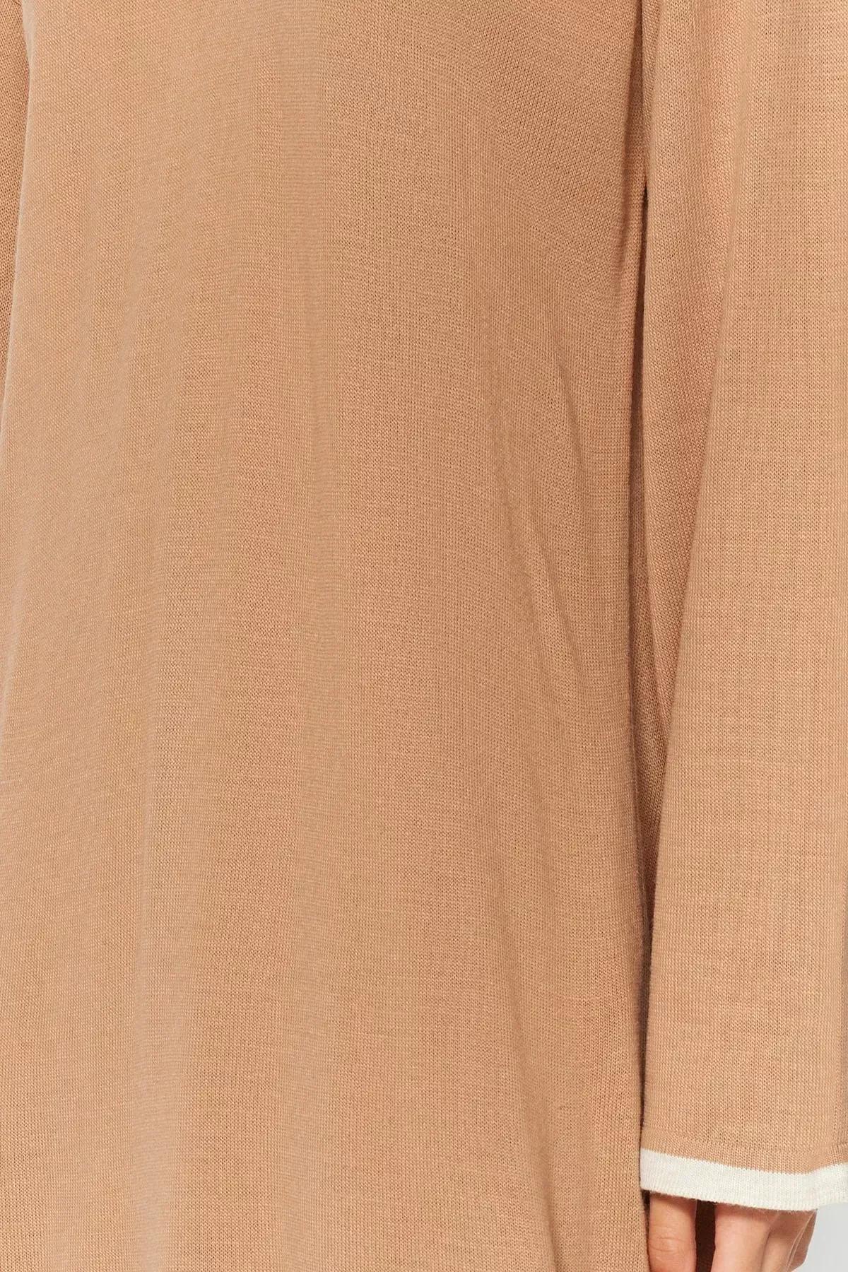 Beige Shift Dress, , large image number 4