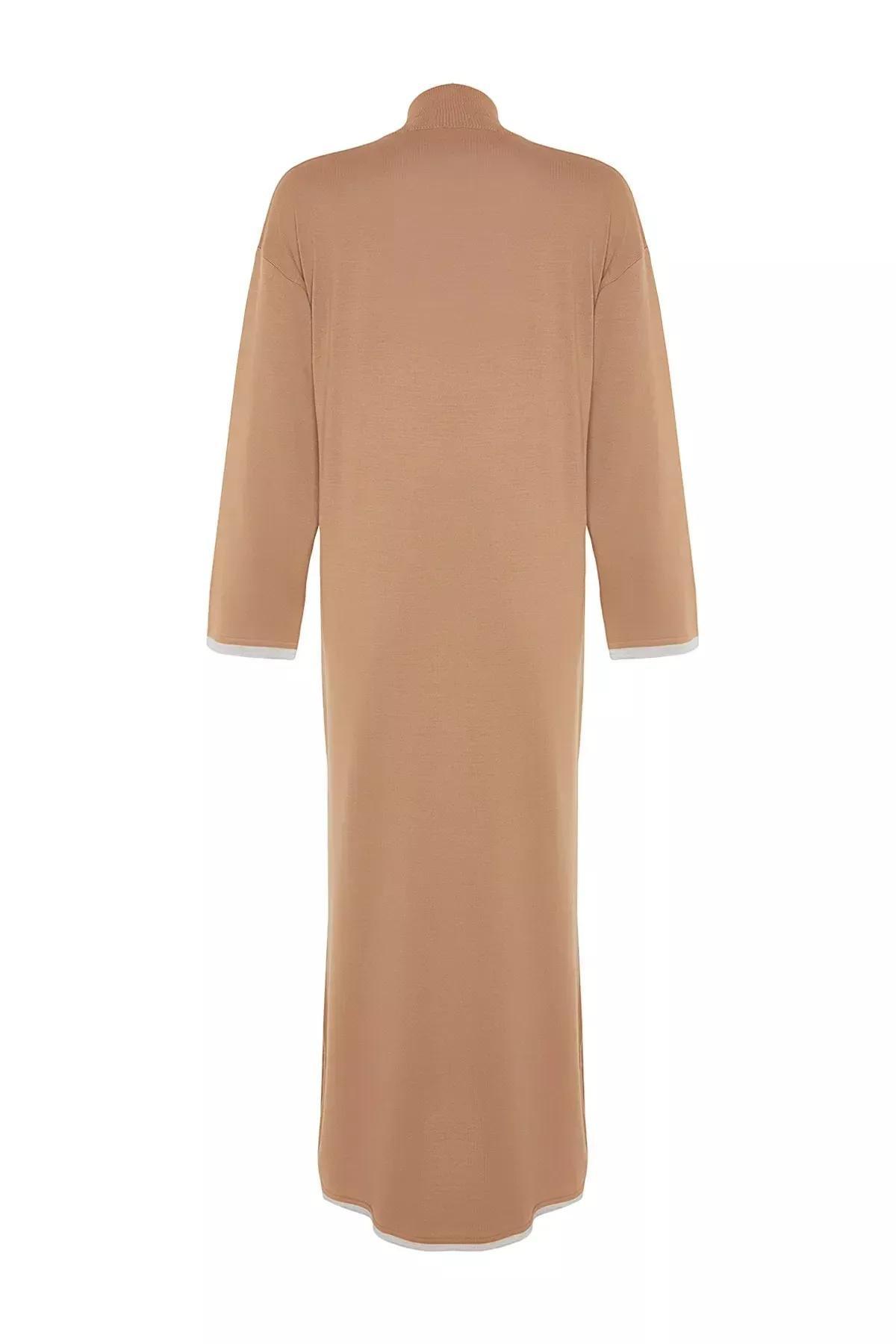 Beige Shift Dress, , large image number 7