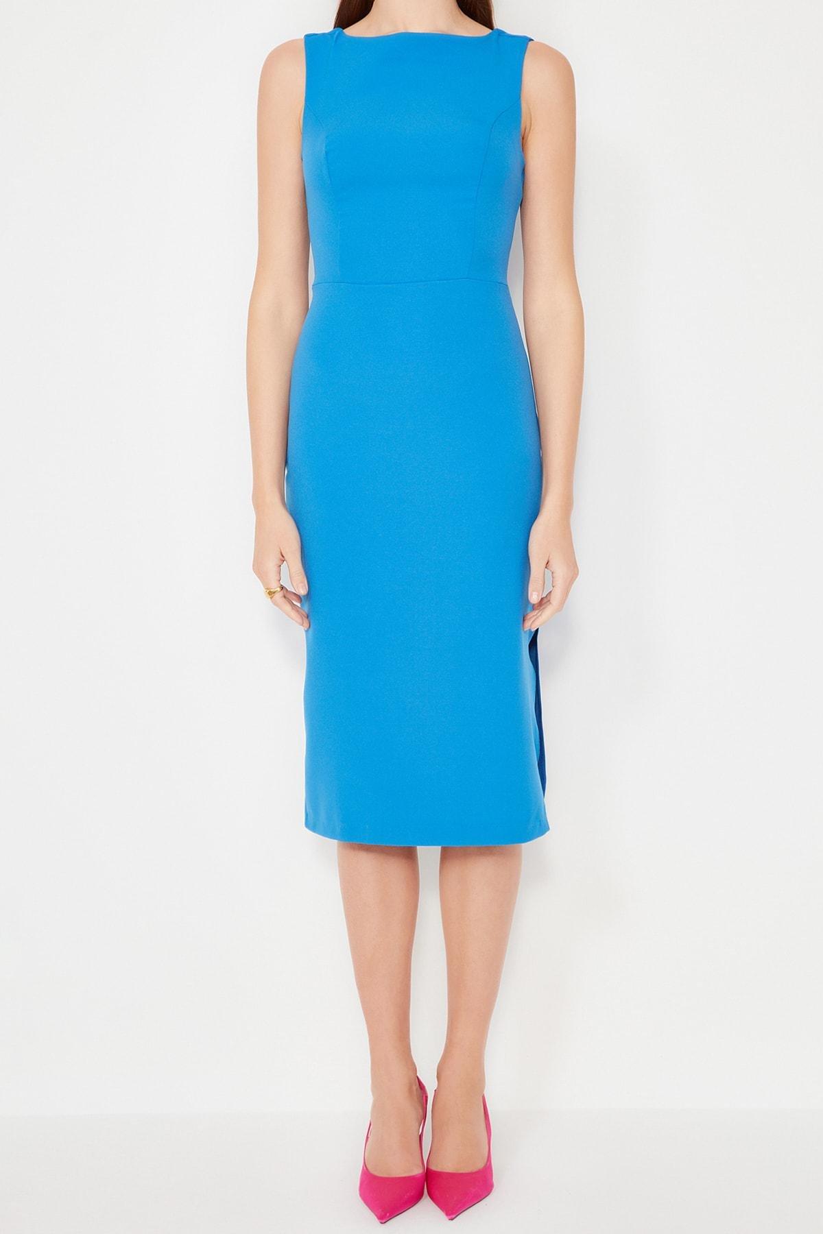 Navy Bodycon Dress, , large image number 3