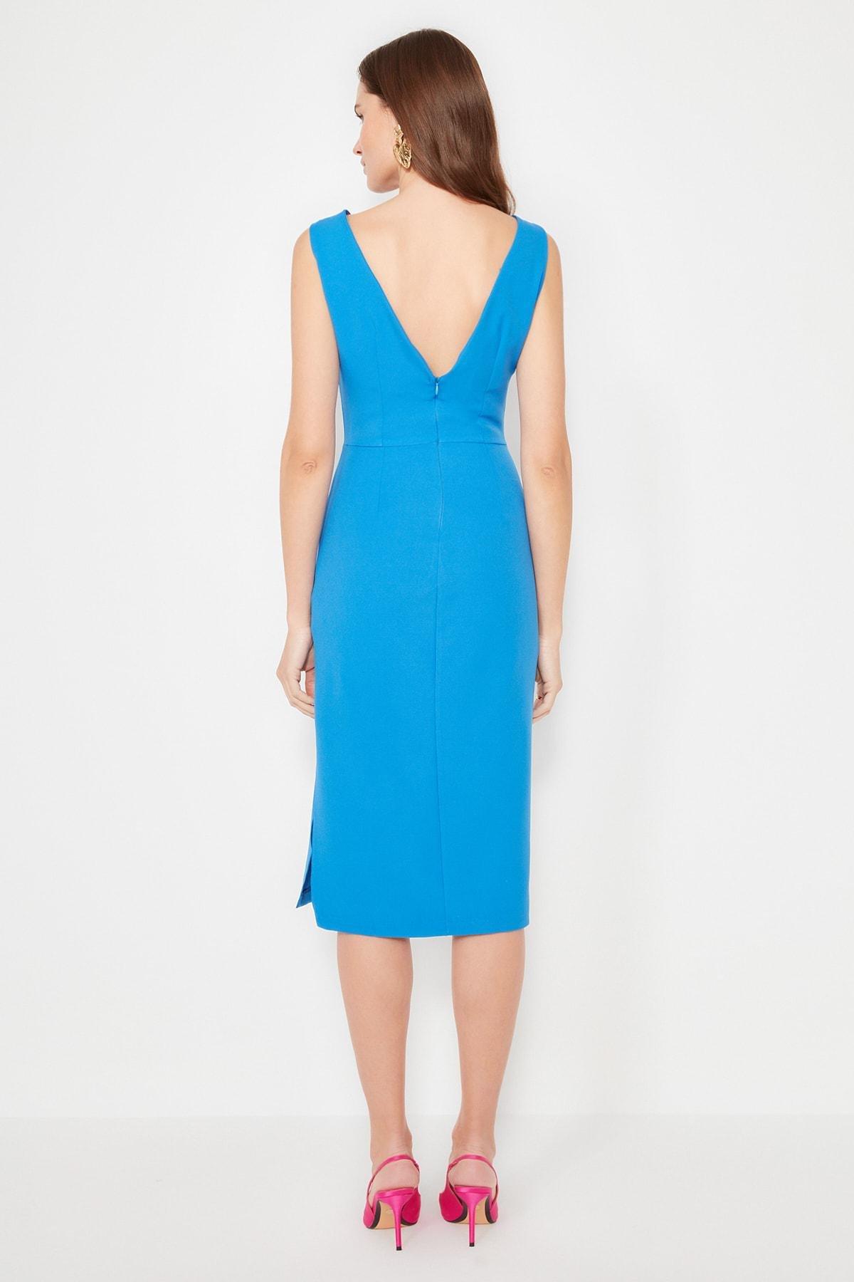 Navy Bodycon Dress, , large image number 5