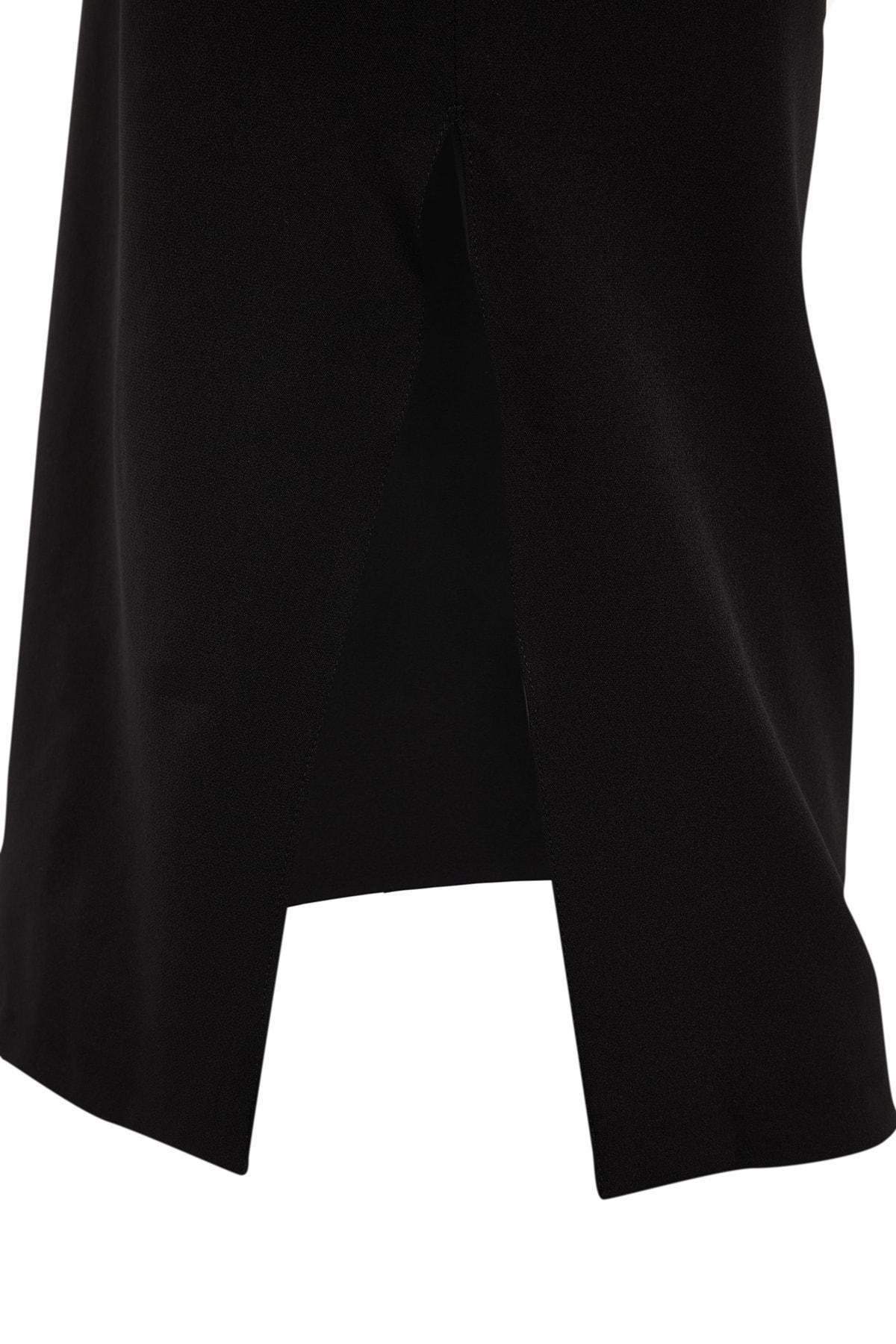 Black Bodycon Midi Dress, , large image number 7