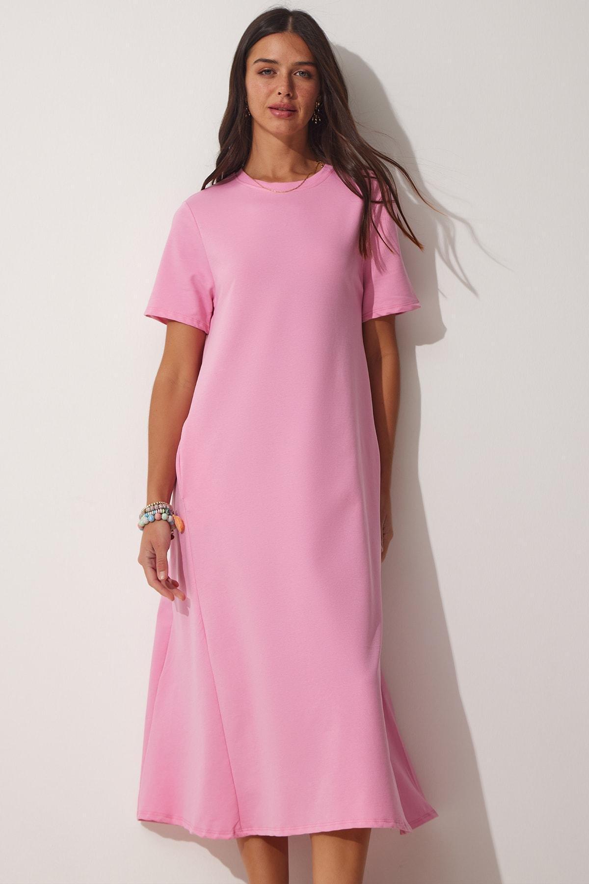 Pink A-Line Dress, , large image number 0