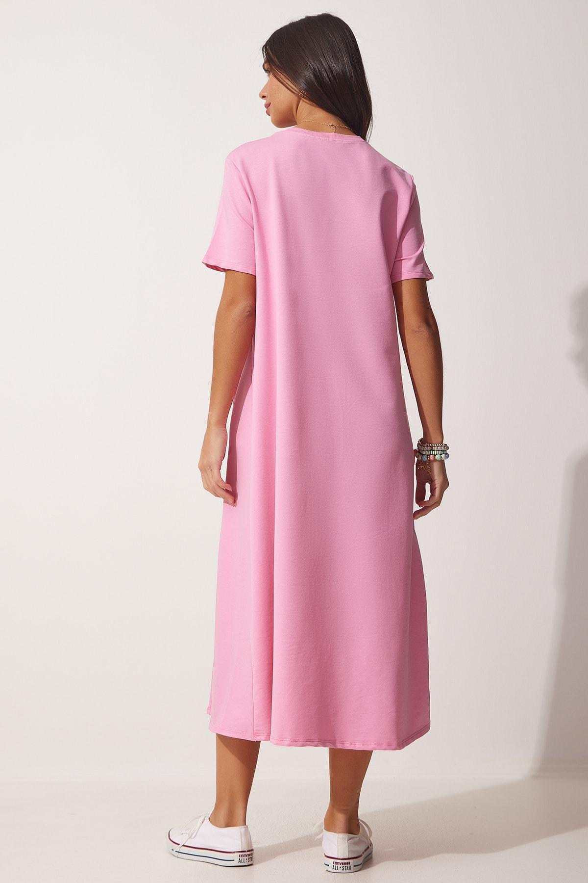 Pink A-Line Dress, , large image number 4