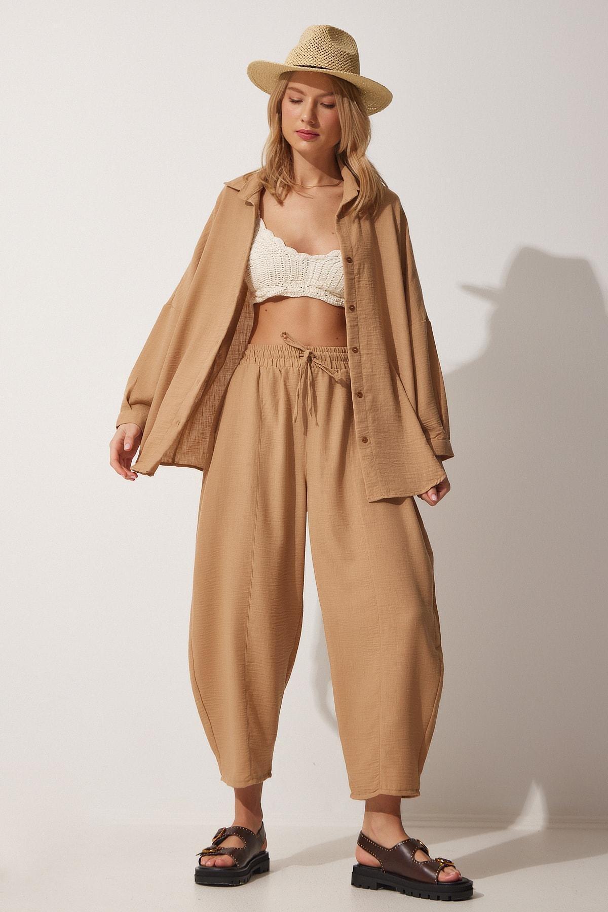 Brown Plain Co-Ord Set, , large image number 0