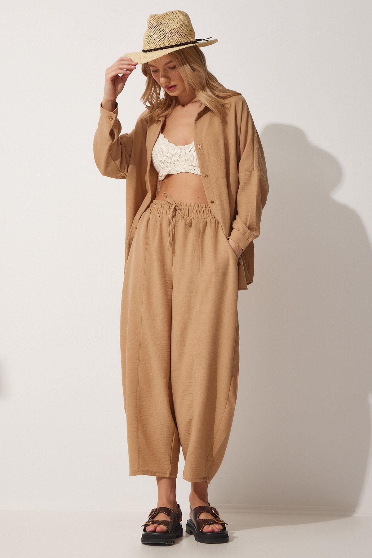 Brown Plain Co-Ord Set, , large image number 1