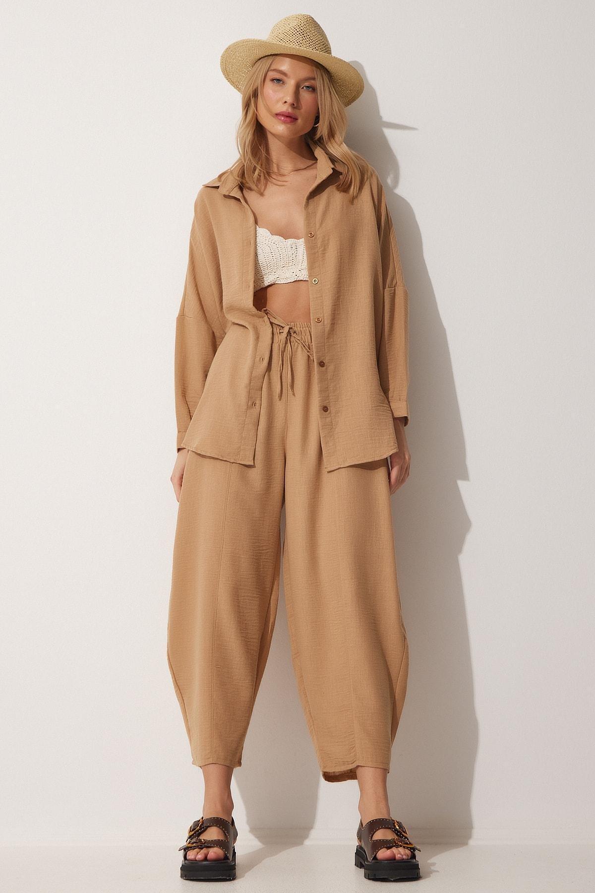 Brown Plain Co-Ord Set, , large image number 2