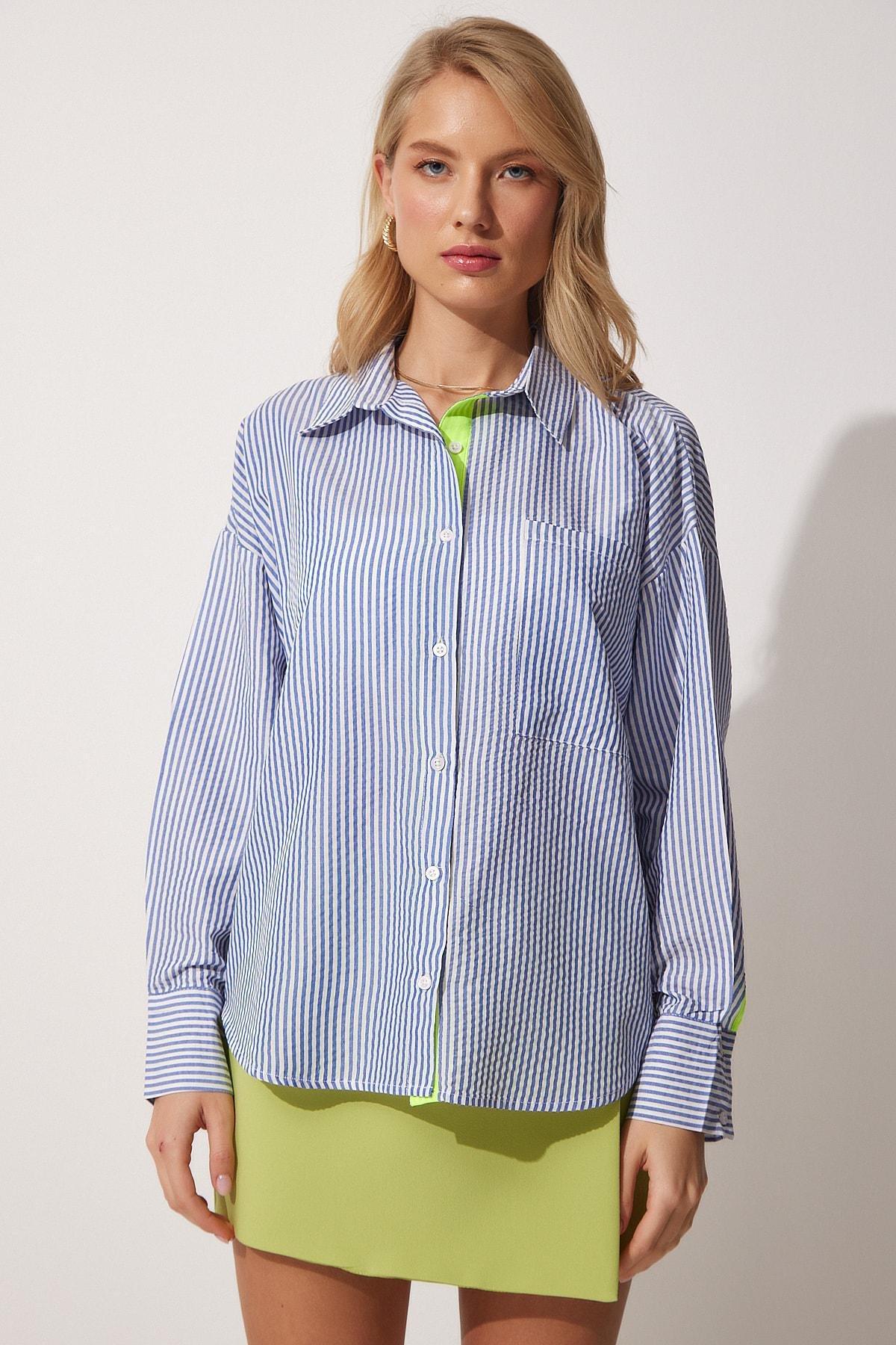 Blue Basic Shirt, , large image number 1