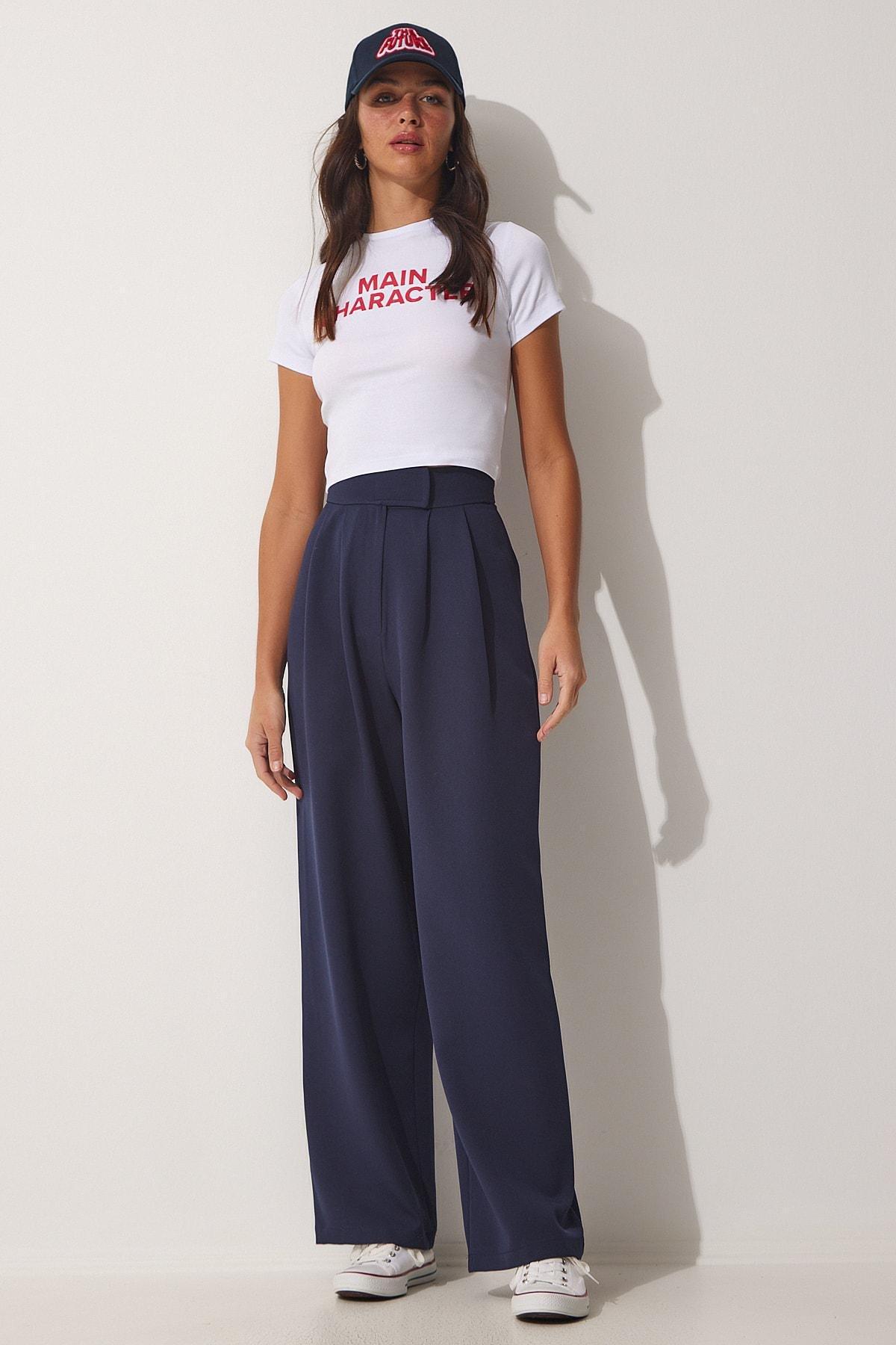 Happiness Istanbul - Blue Relaxed Pants